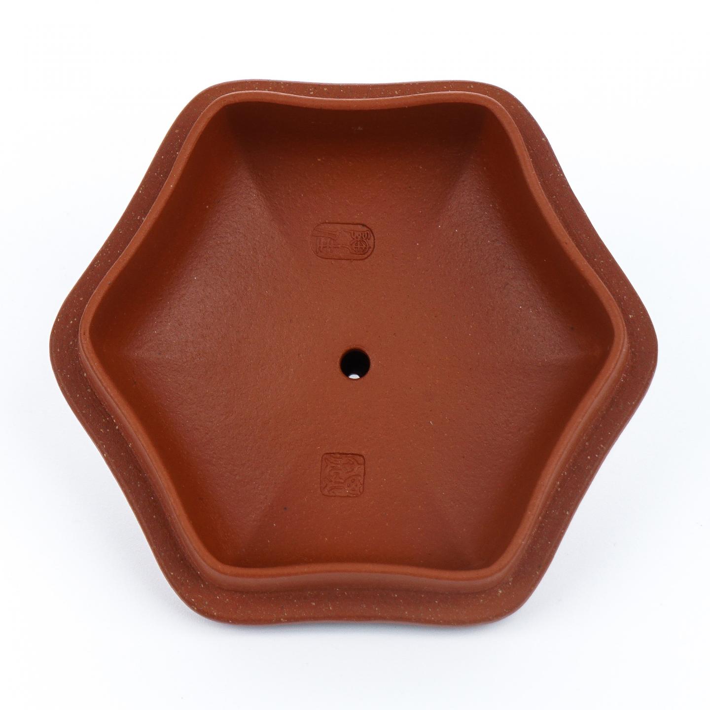 陶佳(九瀚)六逸壶 紫砂壶 2015年 约190cc 高约75mm