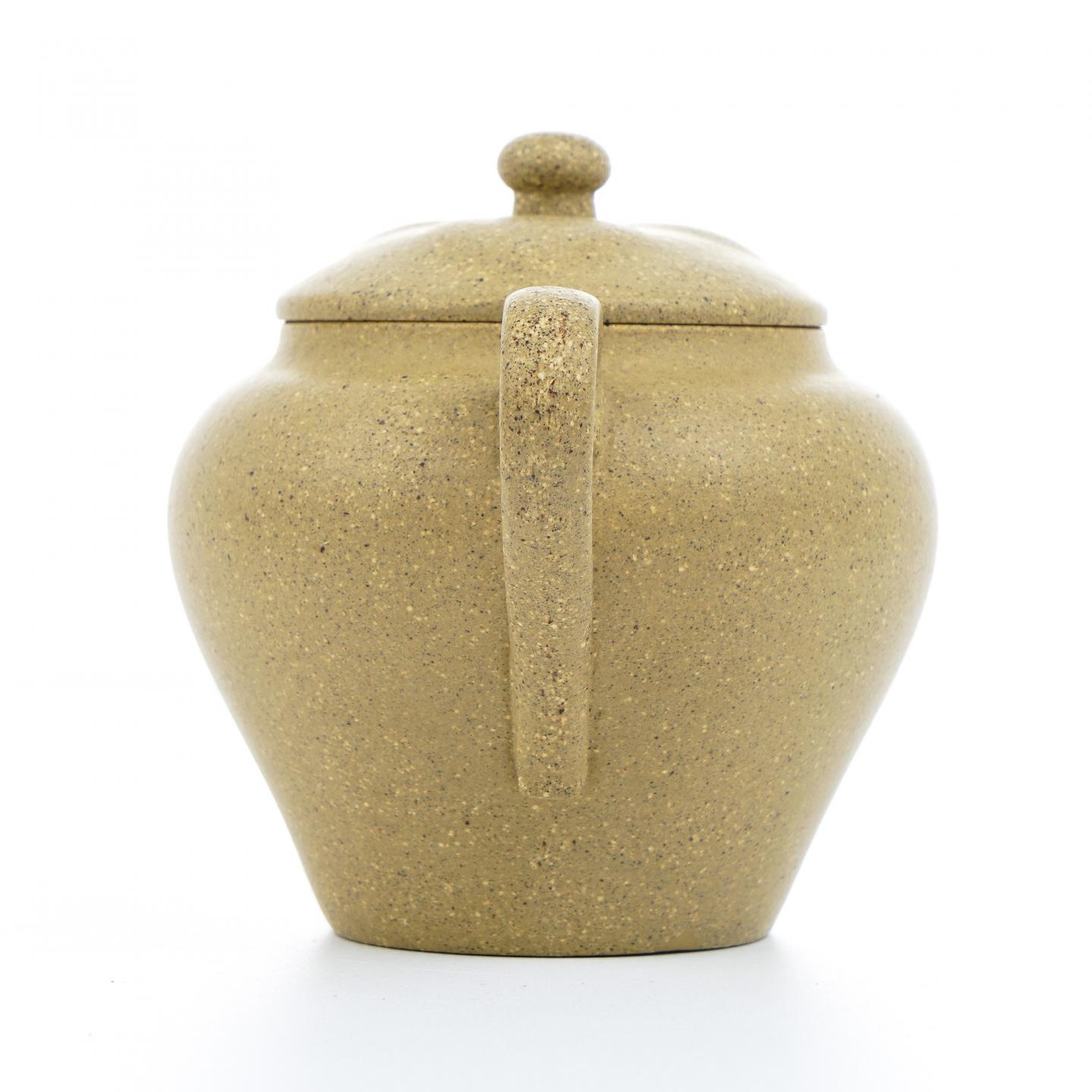 赵斐（九瀚） 唐风壶 紫砂壶 2019年 约140cc 高约74mm