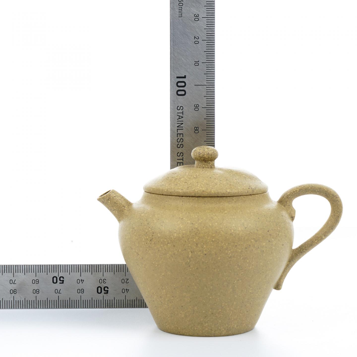 赵斐（九瀚） 唐风壶 紫砂壶 2019年 约140cc 高约74mm