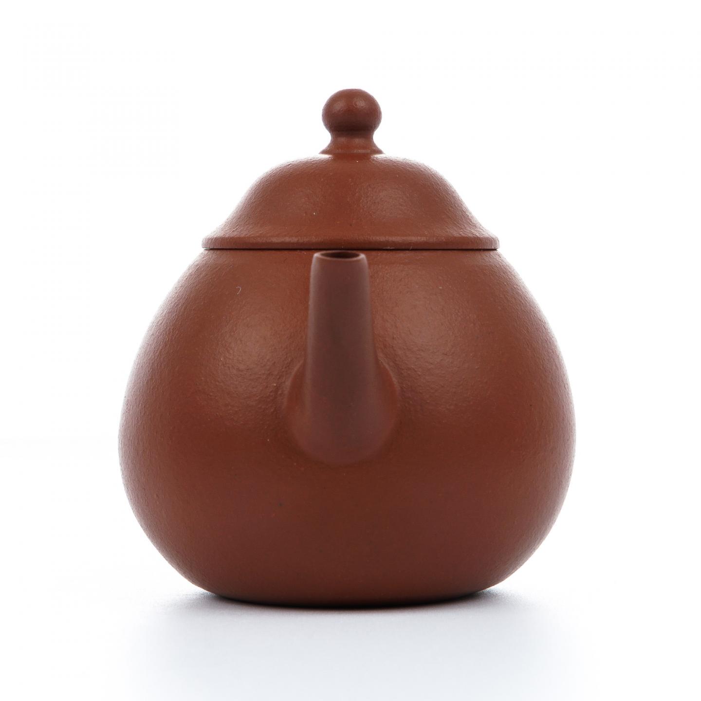 九瀚 鸣远式高梨 紫砂壶 当代 约125cc 高约74mm