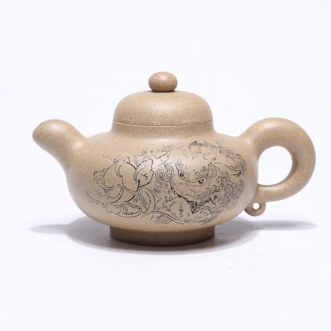 魏长发 华颖壶 紫砂壶 200cc