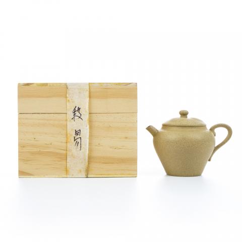 赵斐（九瀚） 唐风壶 紫砂壶 2019年 约140cc 高约74mm