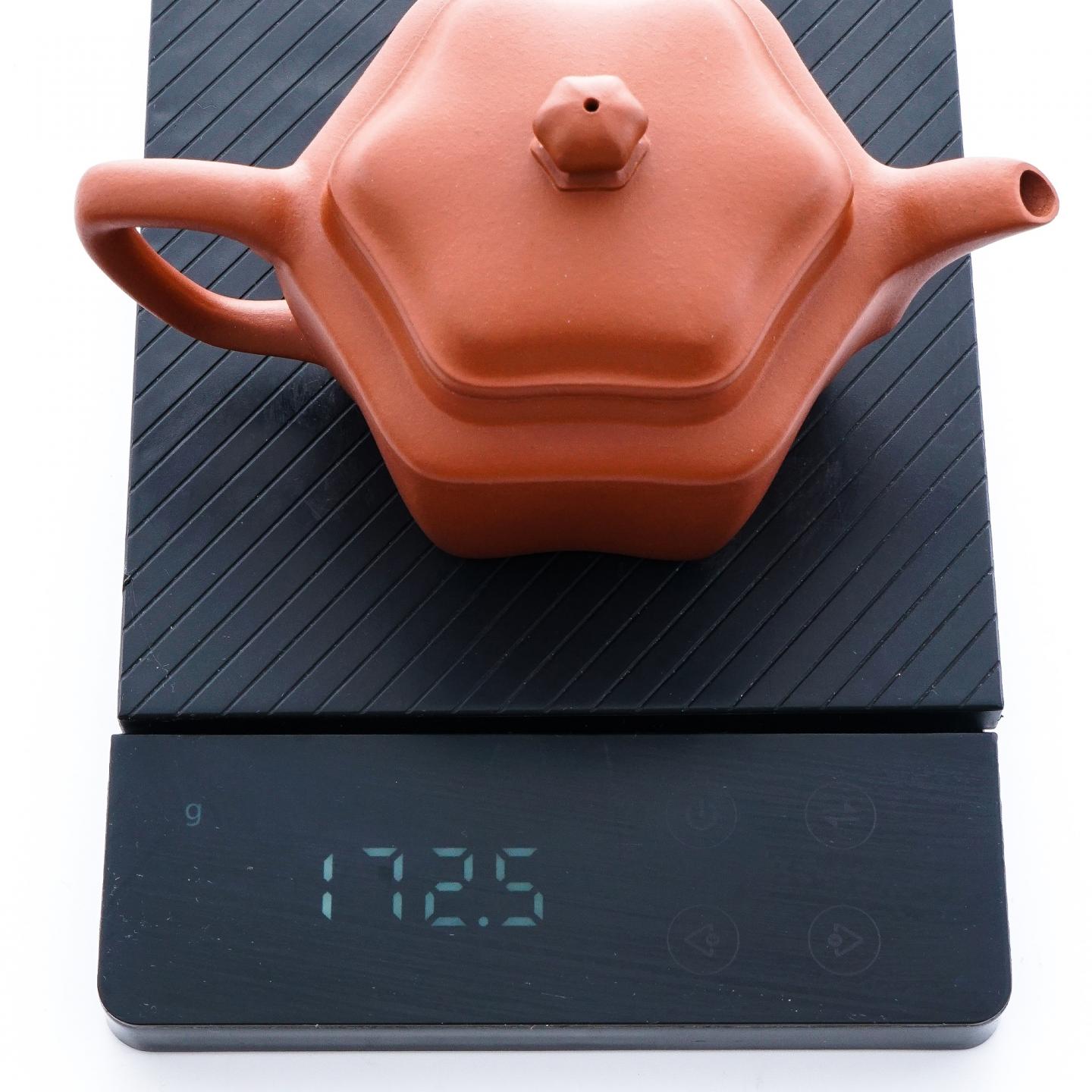 陶佳(九瀚)六逸壶 紫砂壶 2015年 约190cc 高约75mm