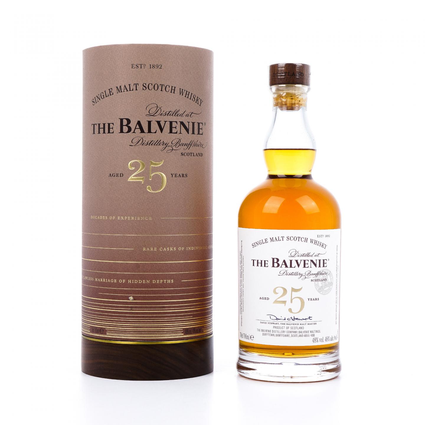Balvenie 百富 25年 圆筒礼盒 700ML