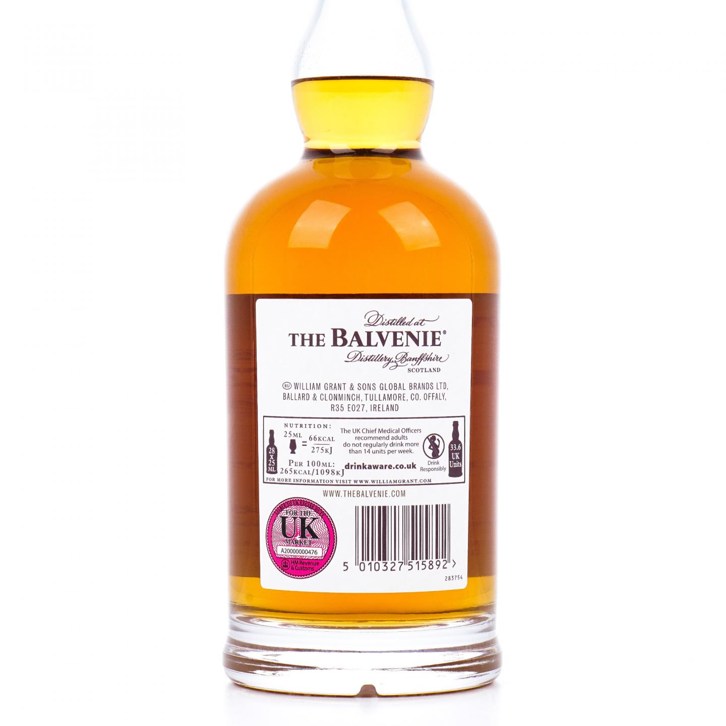 Balvenie 百富 25年 圆筒礼盒 700ML
