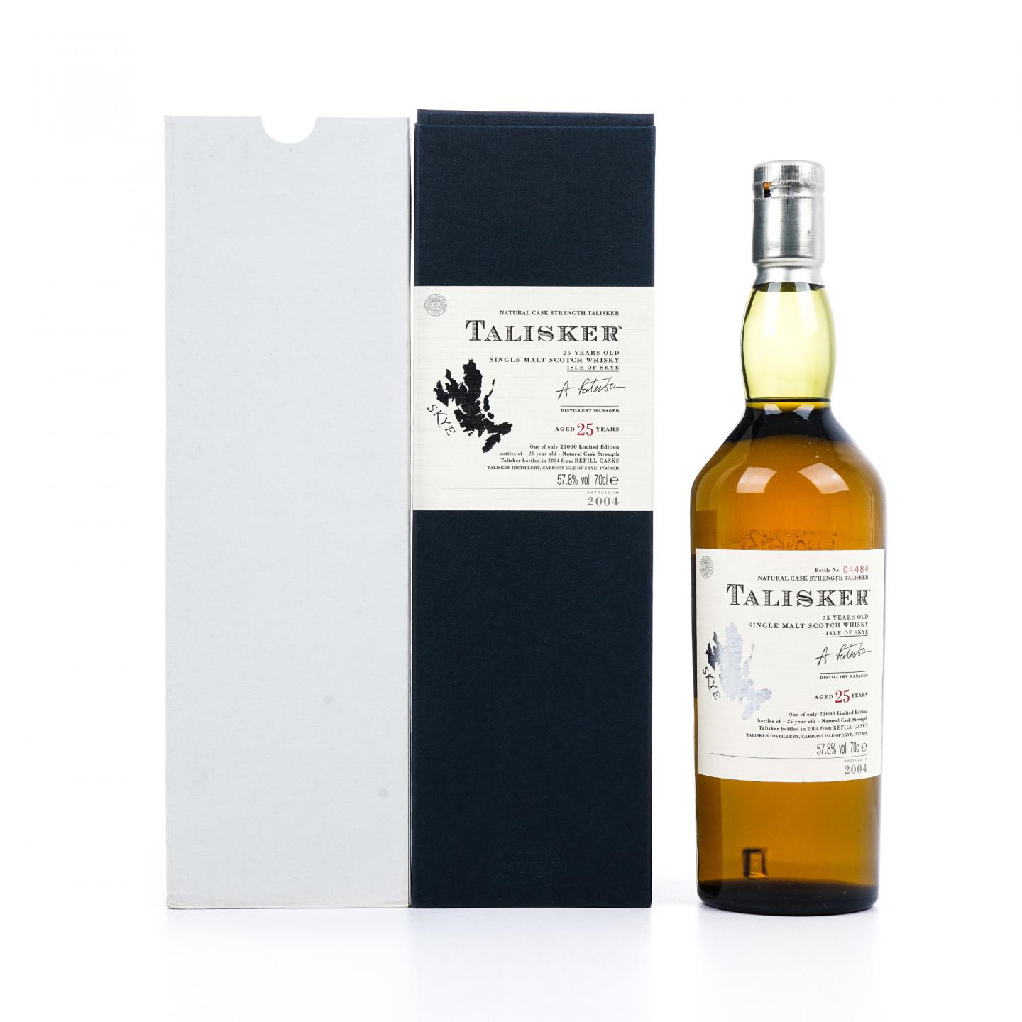 Talisker 泰斯卡 25年 2004 桶强 SR 57.8%Vol.