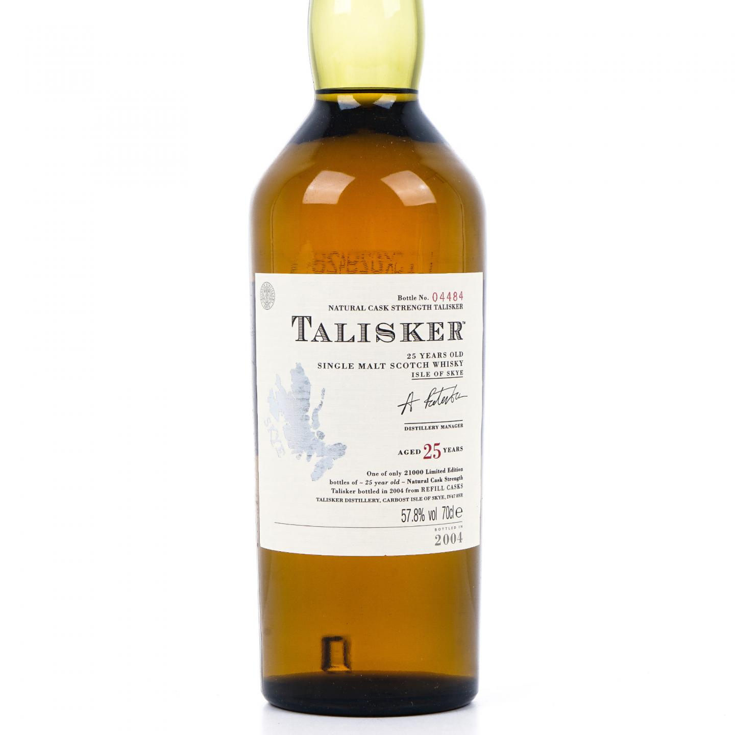 Talisker 泰斯卡 25年 2004 桶强 SR 57.8%Vol.