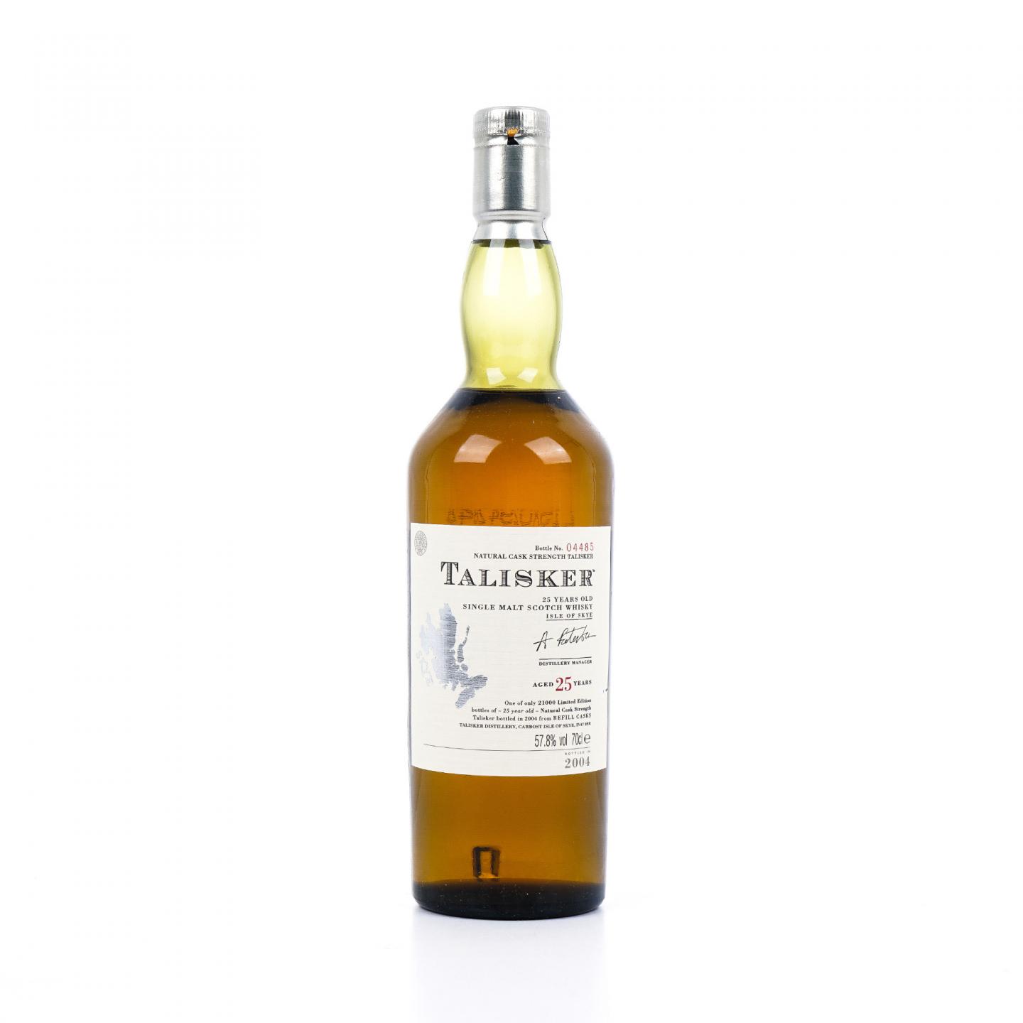 Talisker 泰斯卡 25年 2004 桶强 SR 700ml