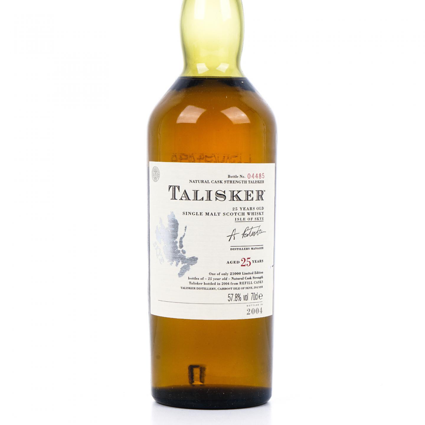 Talisker 泰斯卡 25年 2004 桶强 SR 700ml