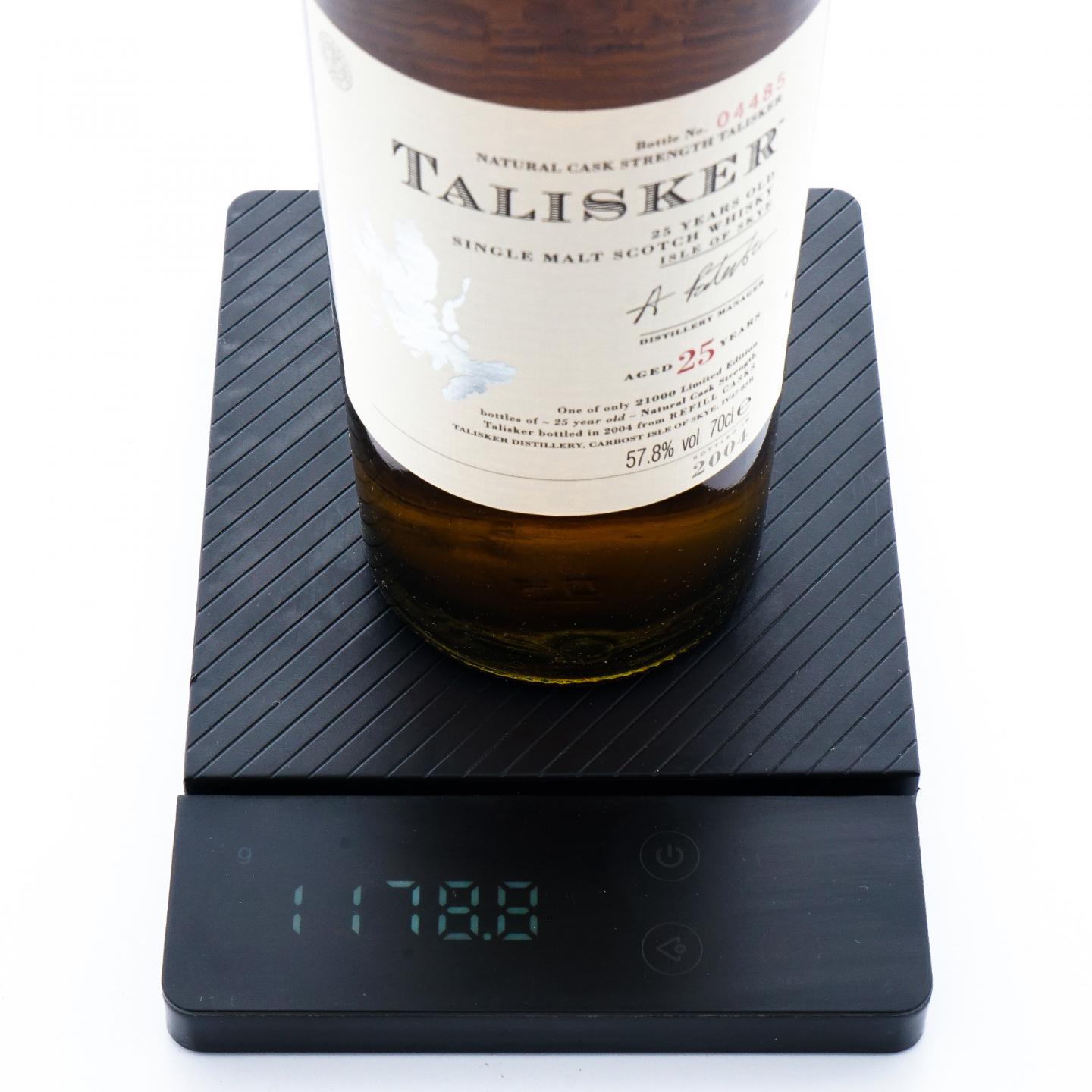 Talisker 泰斯卡 25年 2004 桶强 SR 700ml
