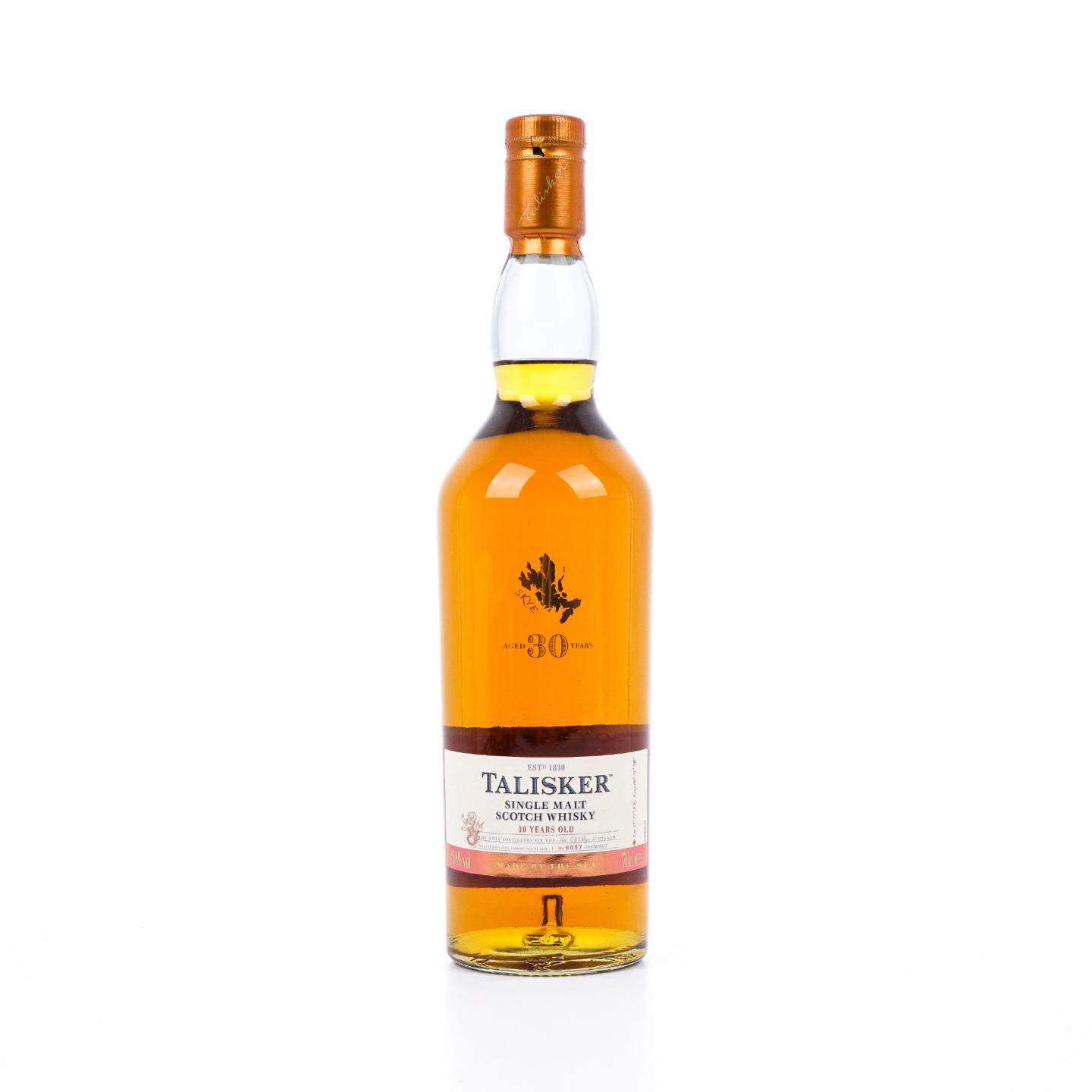 Talisker 泰斯卡 30年 2017 行货 45.8%Vol.