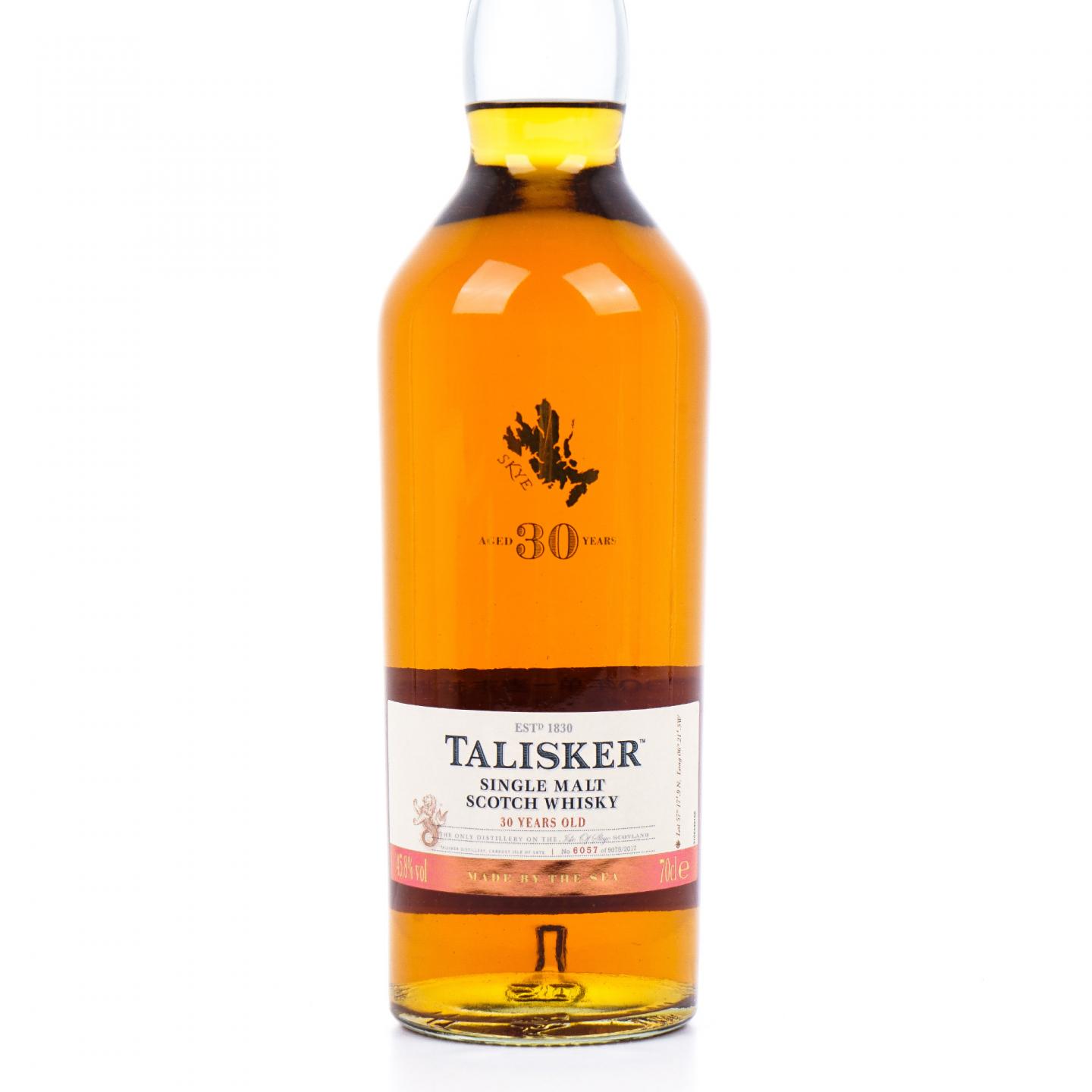 Talisker 泰斯卡 30年 2017 行货 45.8%Vol.