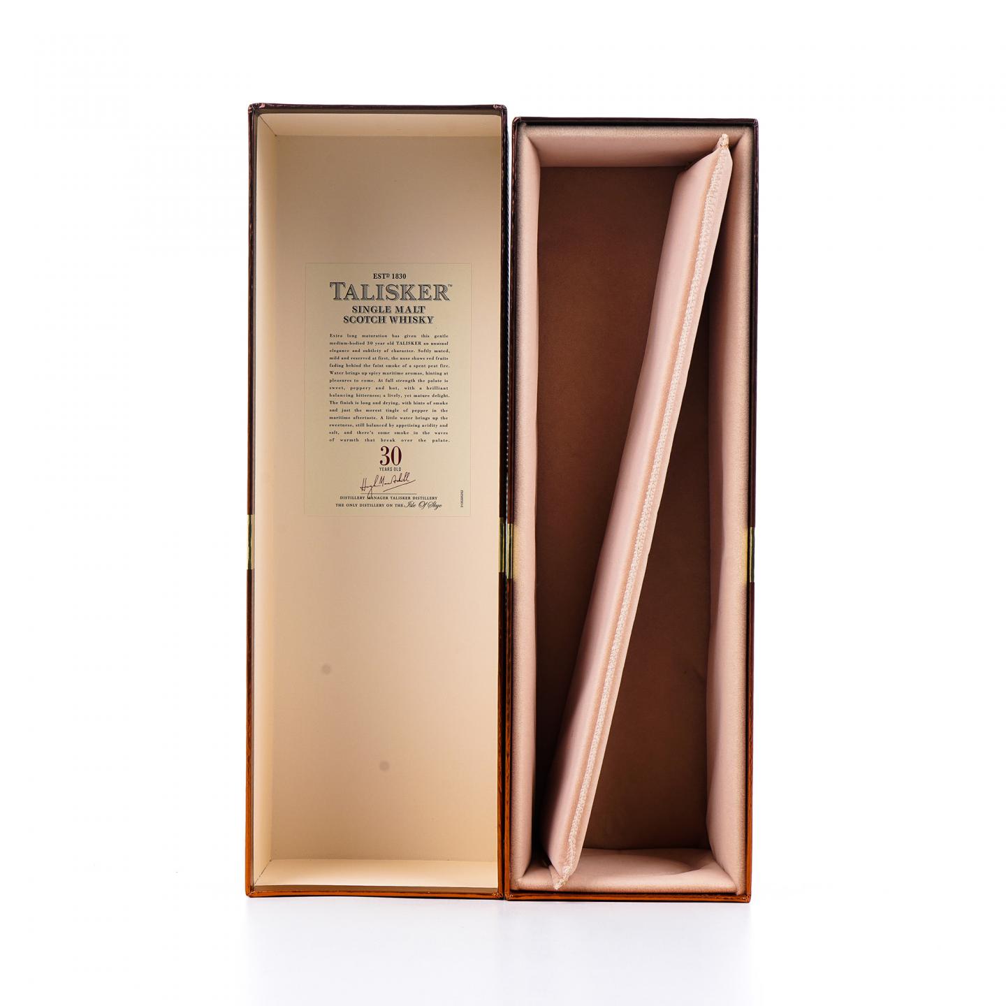 Talisker 泰斯卡 30年 2017 行货 45.8%Vol.