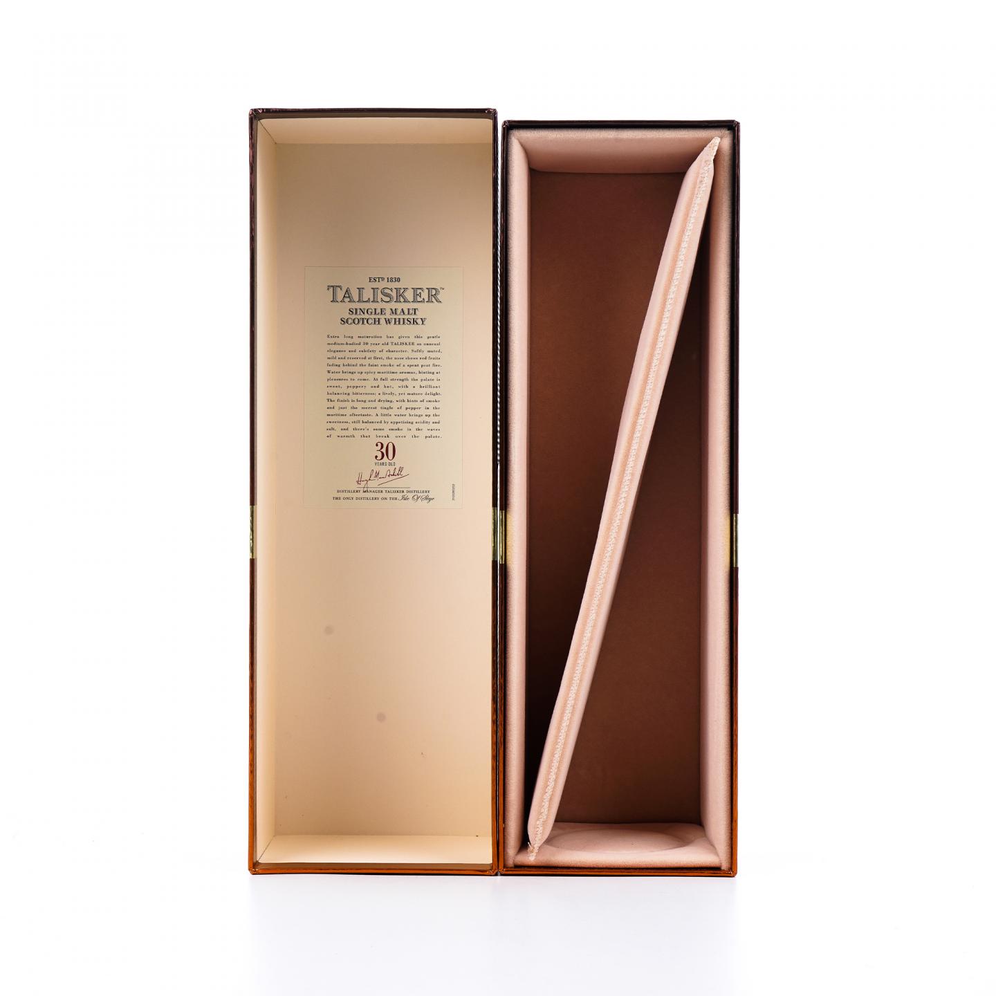 Talisker 泰斯卡 30年 2017 行货 700ML