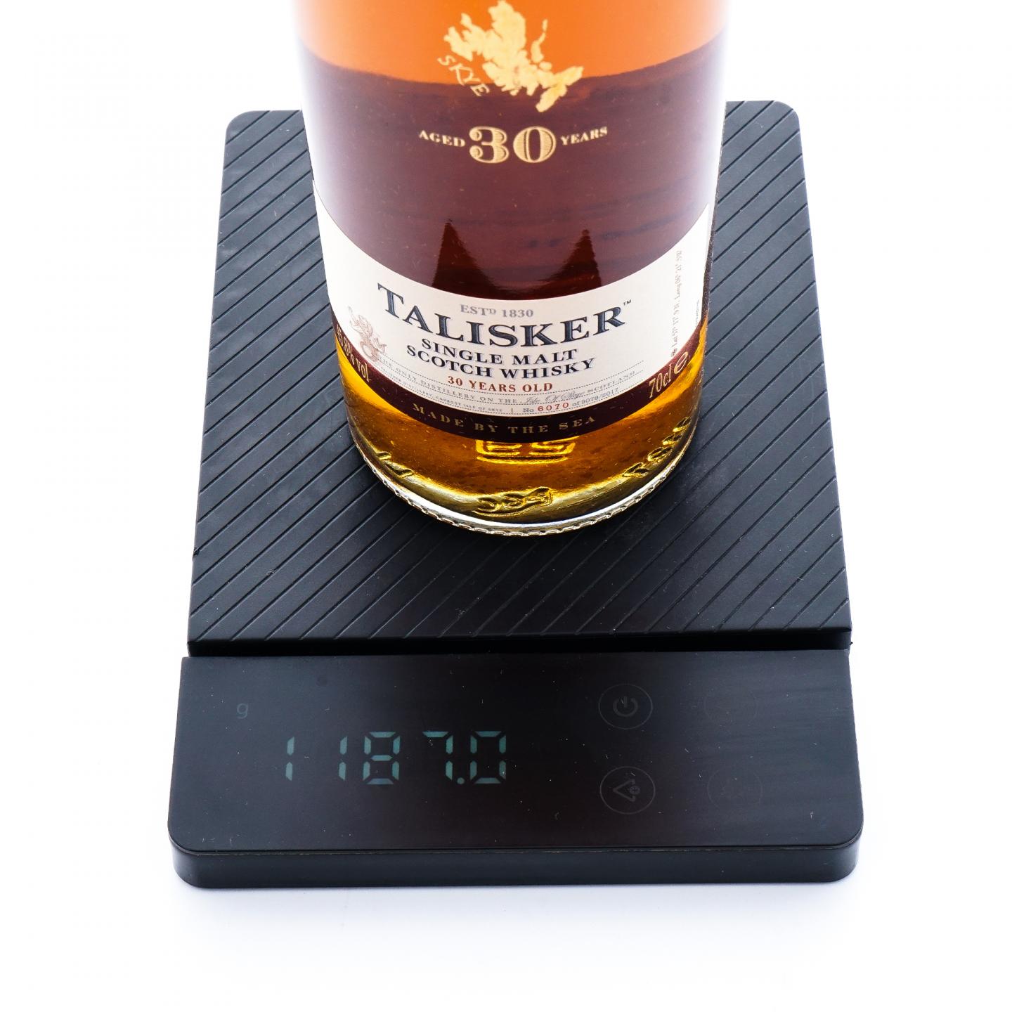 Talisker 泰斯卡 30年 2017 行货 700ML