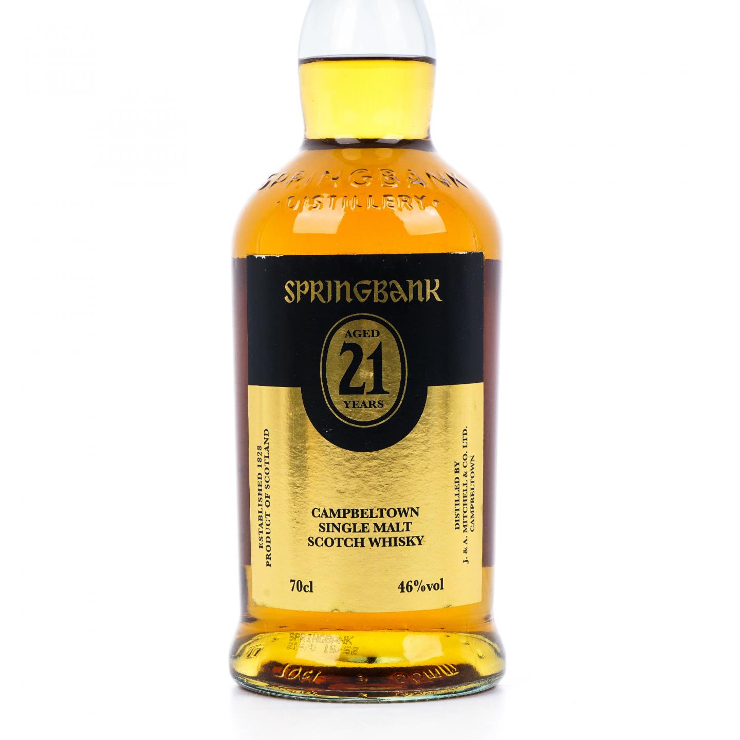 Springbank 云顶 21年 限量版 700ml