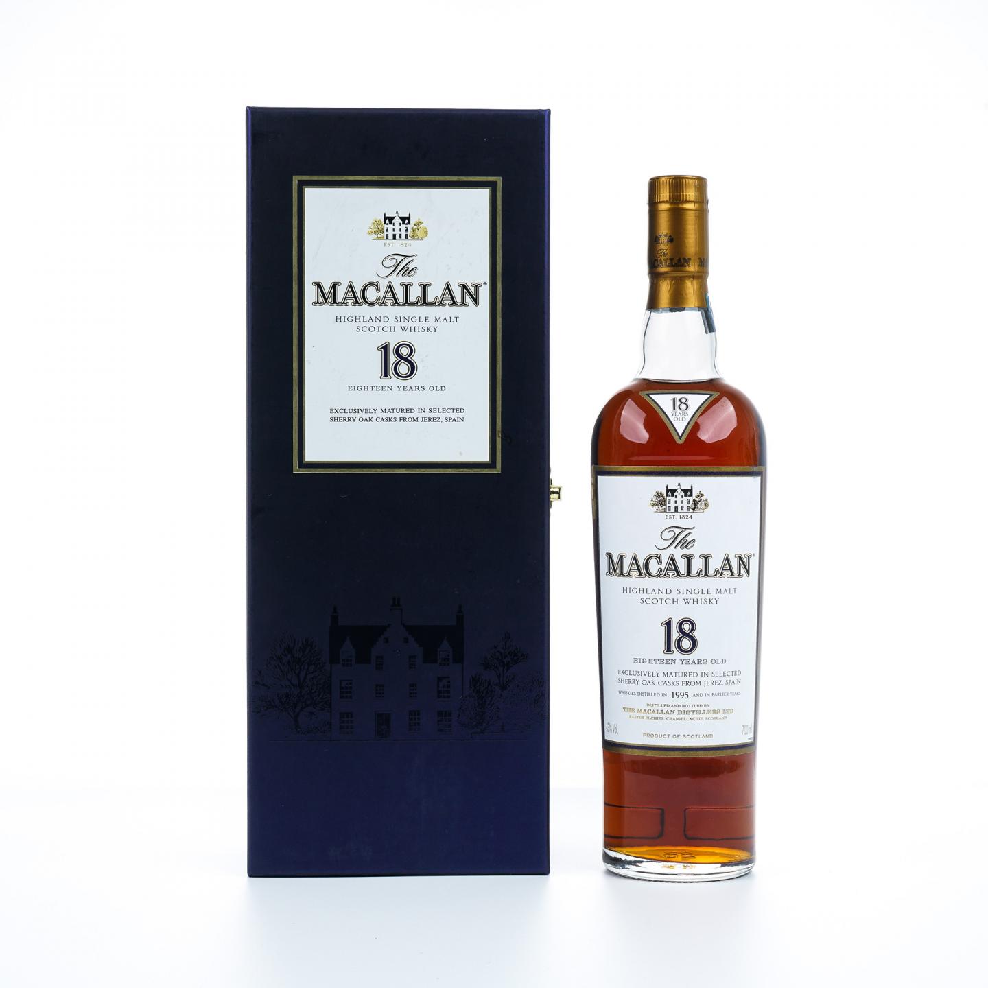 Macallan 麦卡伦 18年 1995 雪莉桶