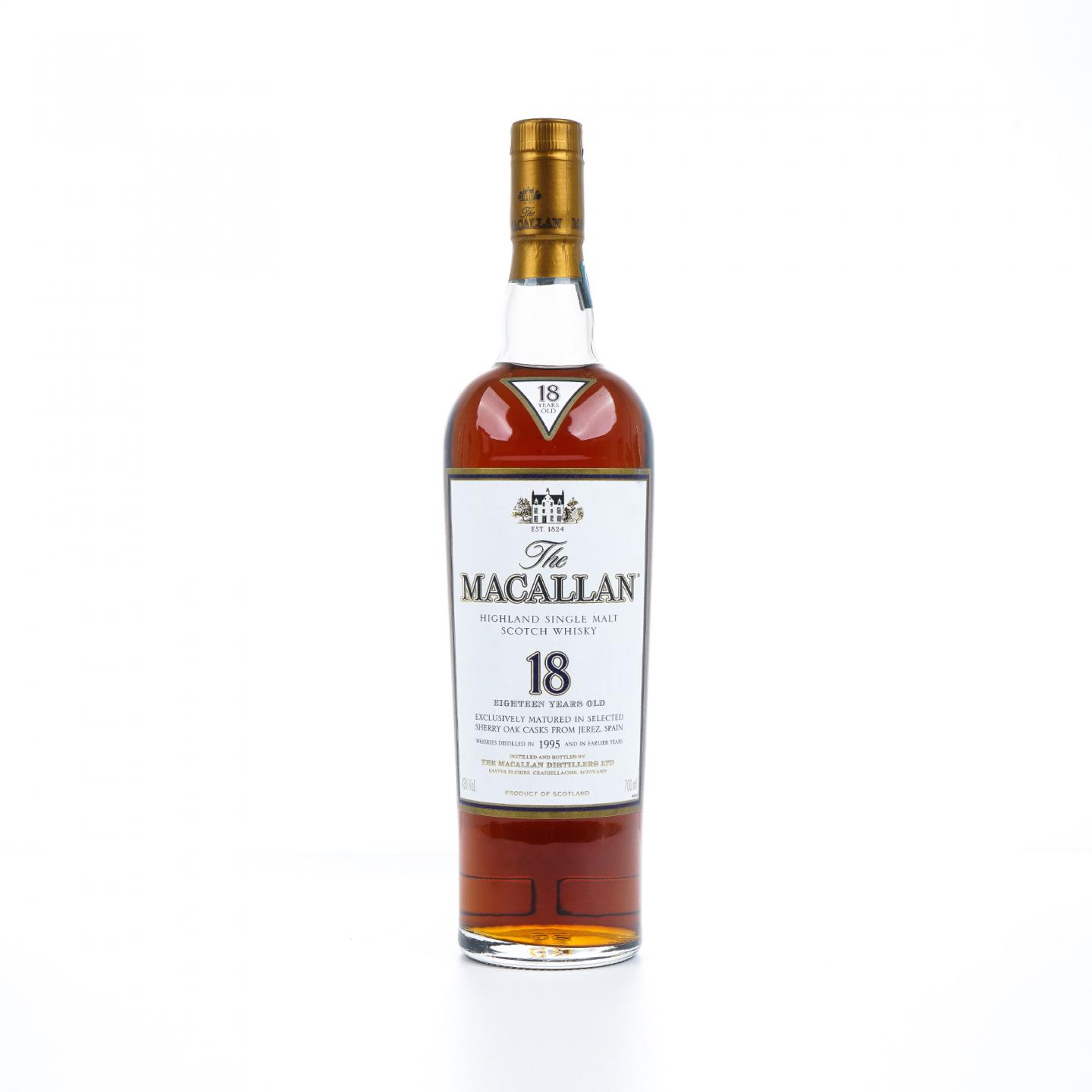 Macallan 麦卡伦 18年 1995 雪莉桶