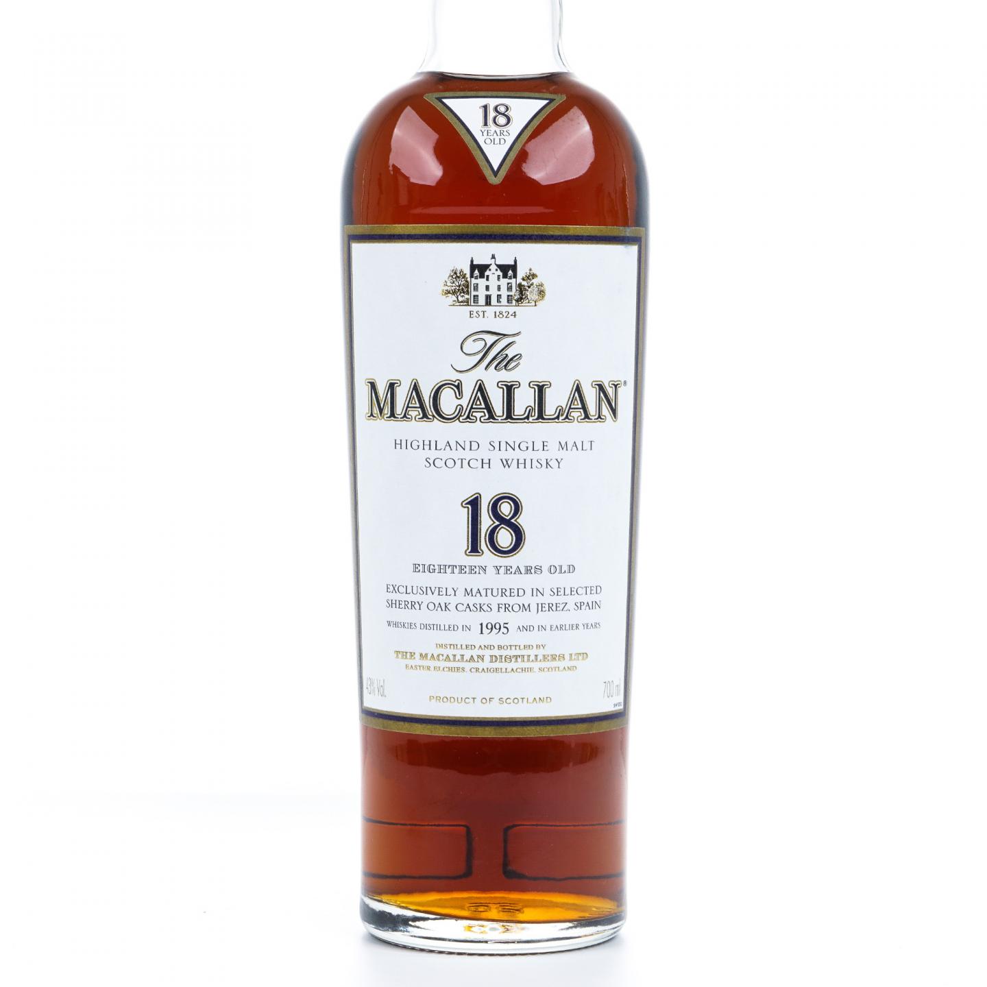 Macallan 麦卡伦 18年 1995 雪莉桶