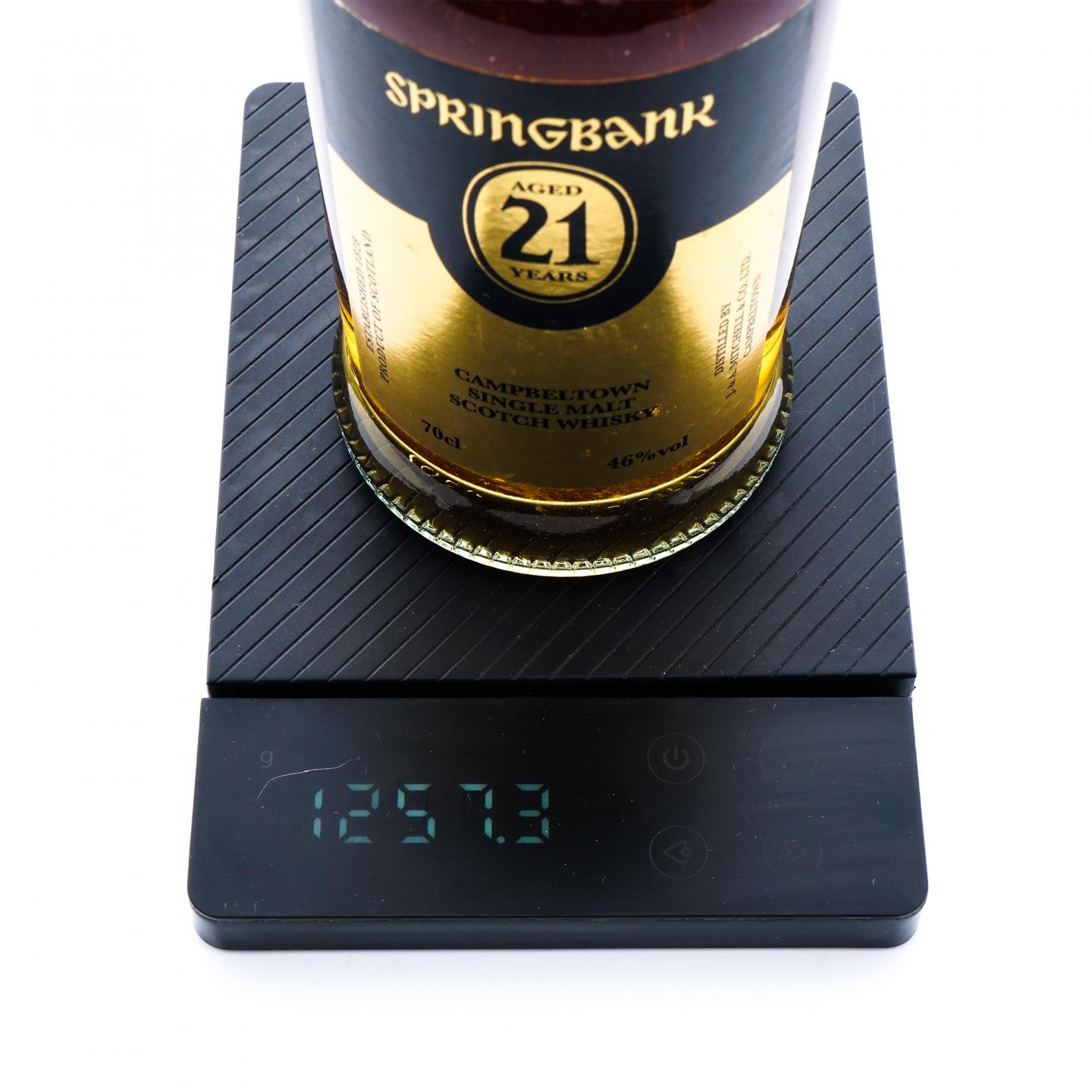 Springbank 云顶 21年 限量版 700ml