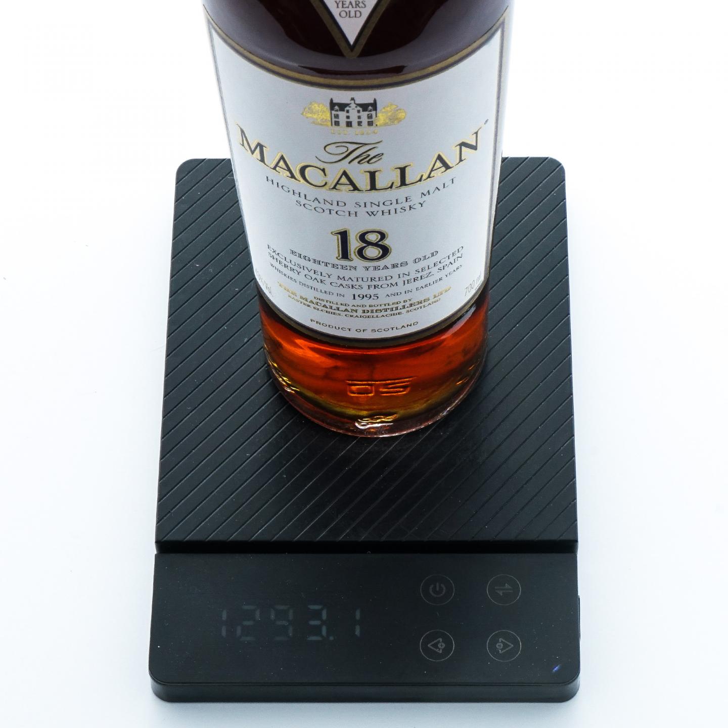 Macallan 麦卡伦 18年 1995 雪莉桶