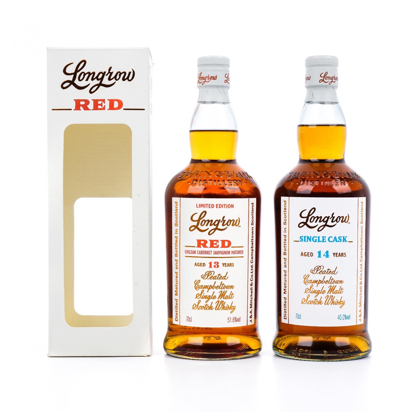 Longrow 朗格罗 13/14年 2瓶组