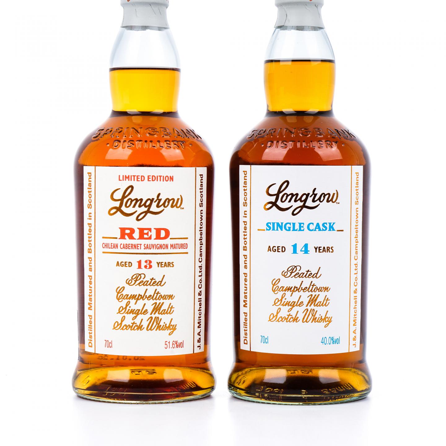 Longrow 朗格罗 13/14年 2瓶组