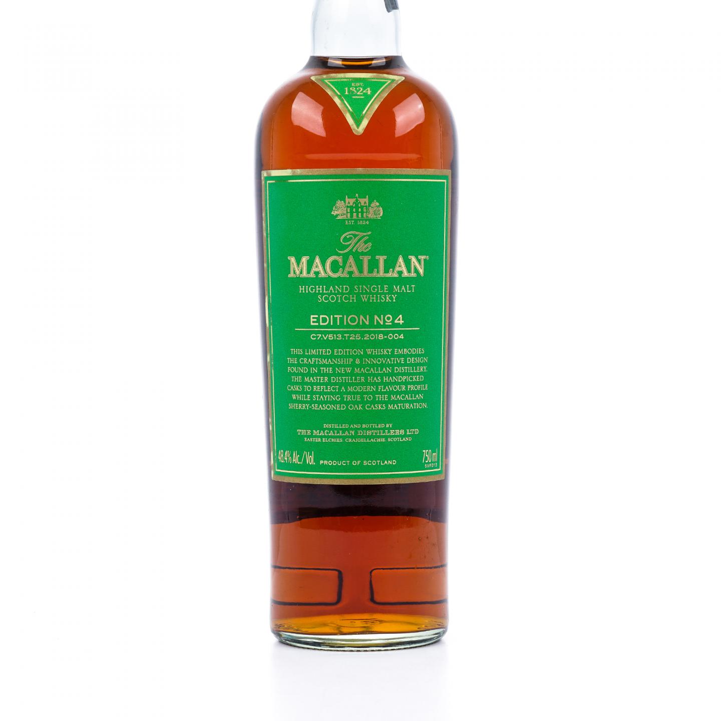 Macallan 麦卡伦 Edition No.4 绿标 750ml