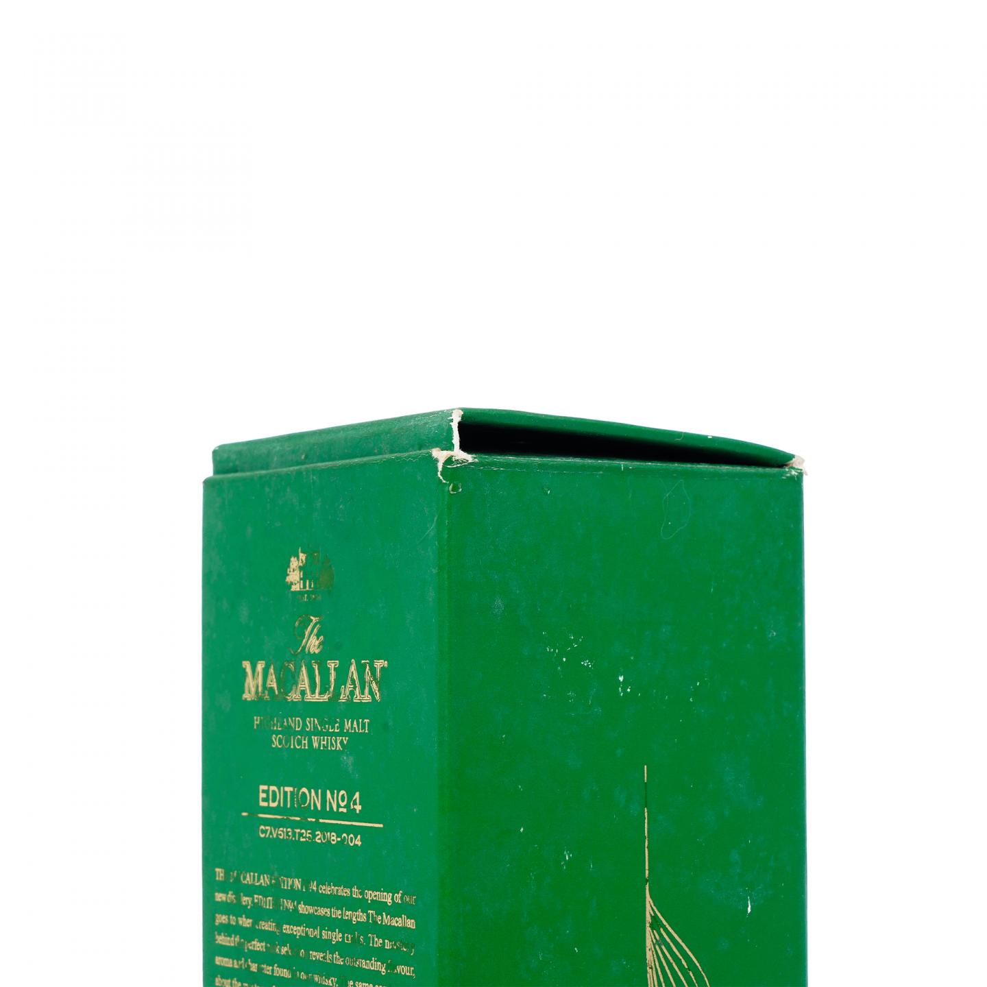 Macallan 麦卡伦 Edition No.4 绿标 750ml