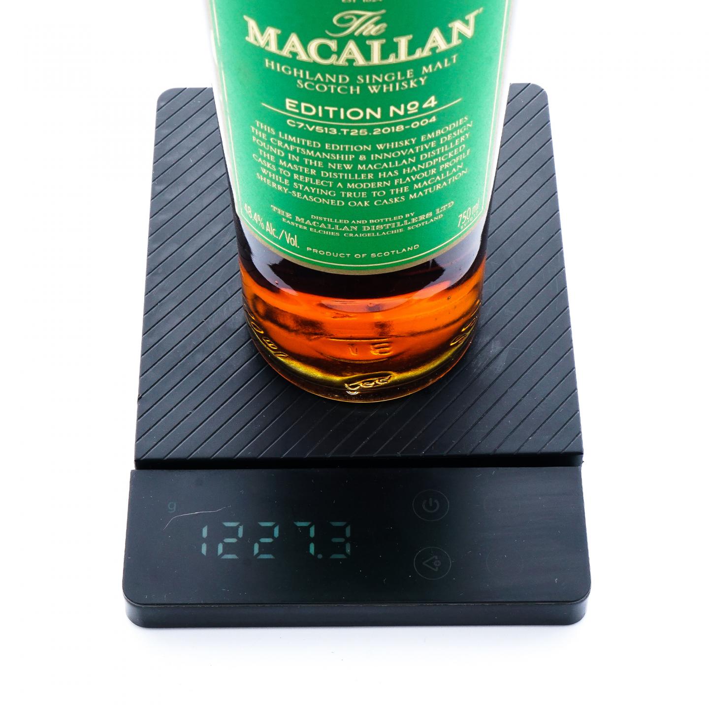 Macallan 麦卡伦 Edition No.4 绿标 750ml
