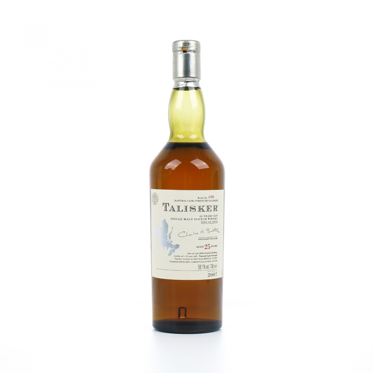 Talisker 泰斯卡 25年 2007 SR系列 700ml