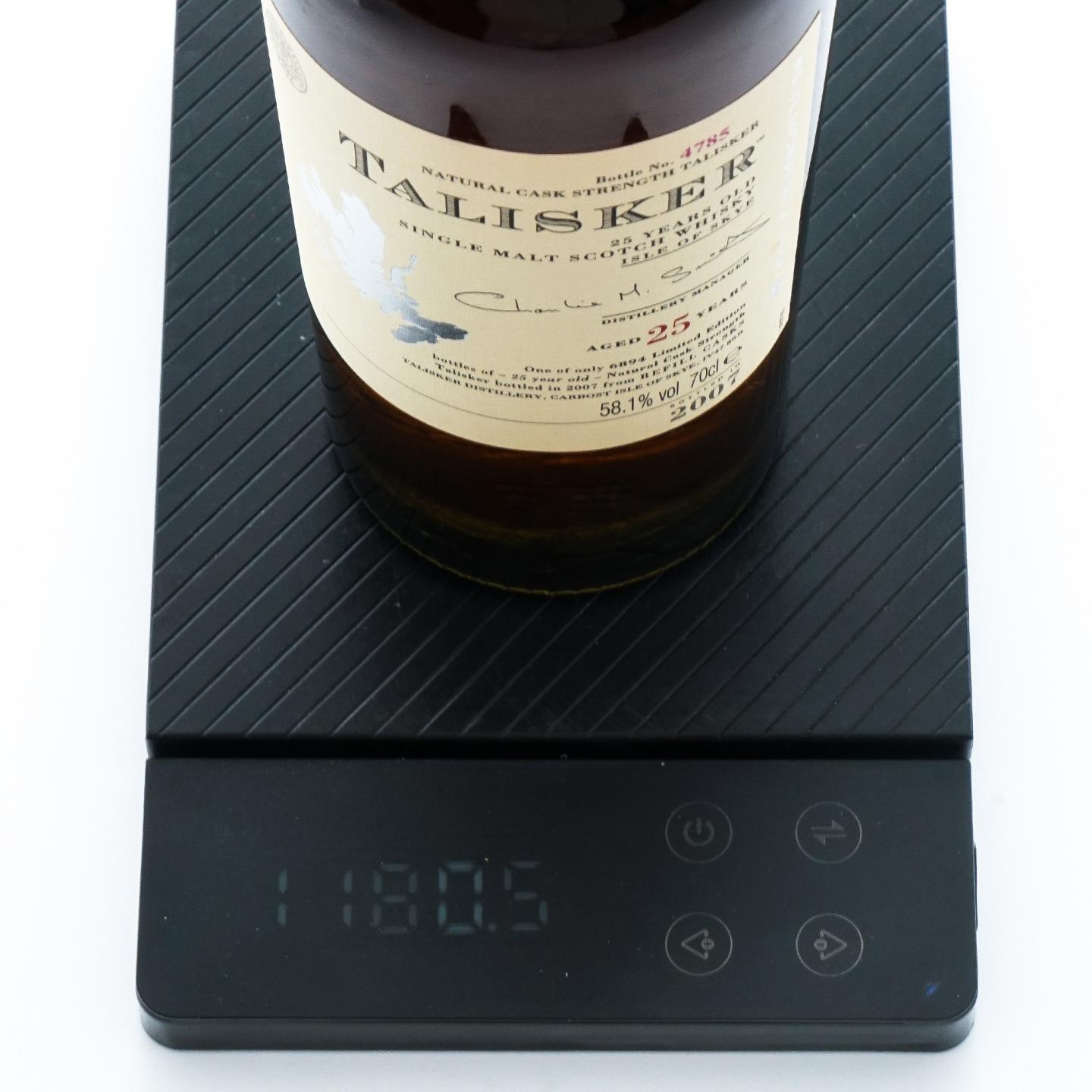 Talisker 泰斯卡 25年 2007 SR系列 700ml