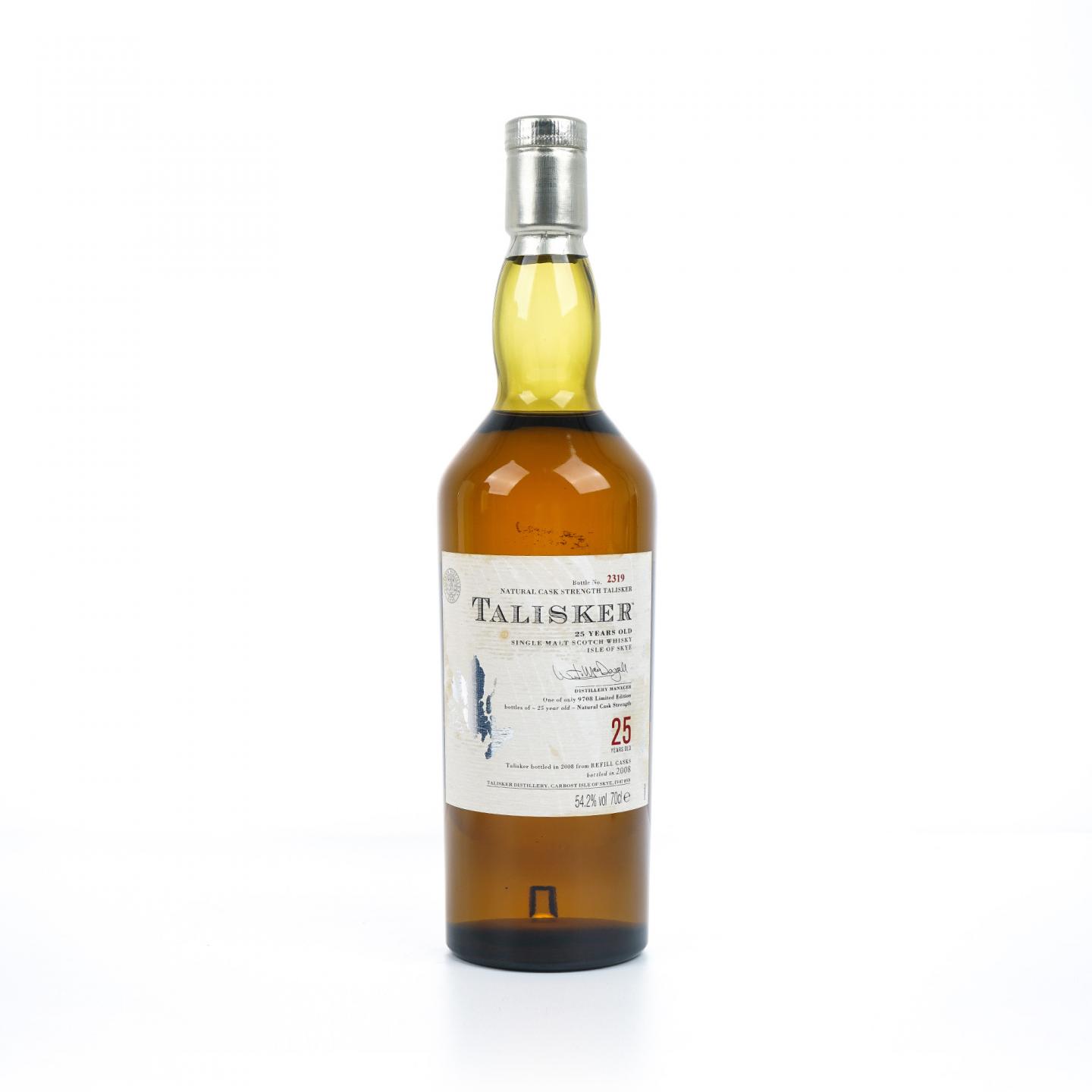 Talisker 泰斯卡 25年 2008 SR系列 桶强
