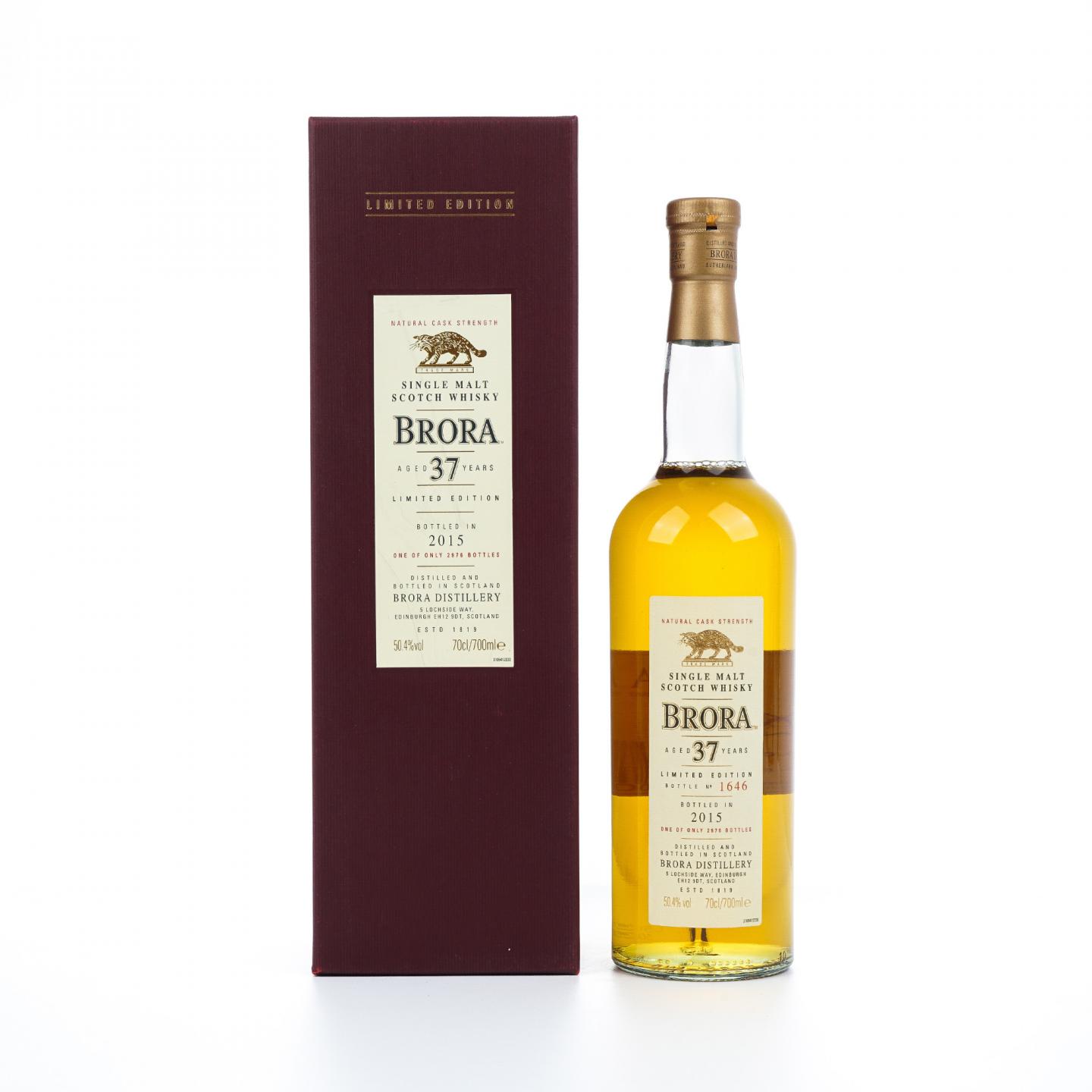 Brora 布朗拉 37年 2015 SR系列 桶强