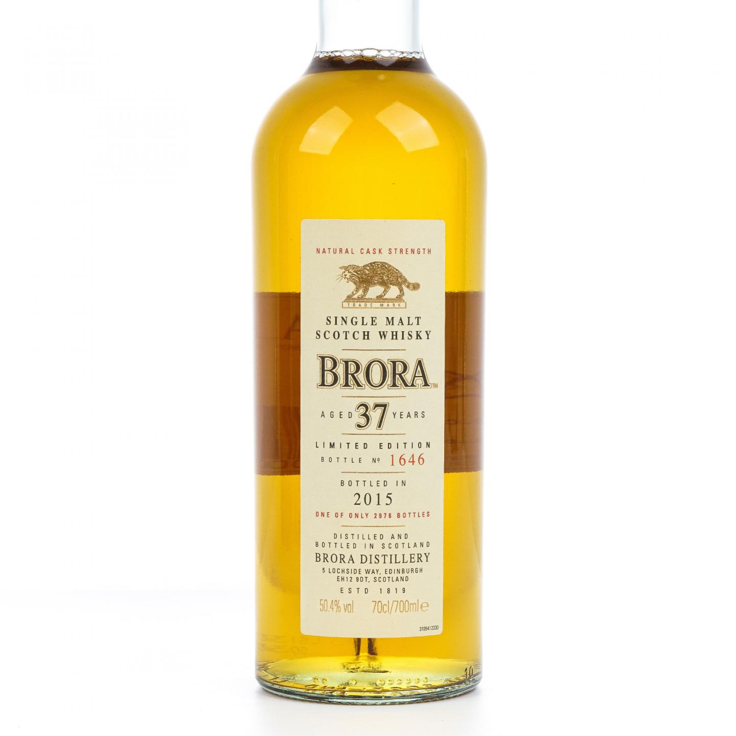 Brora 布朗拉 37年 2015 SR系列 桶强