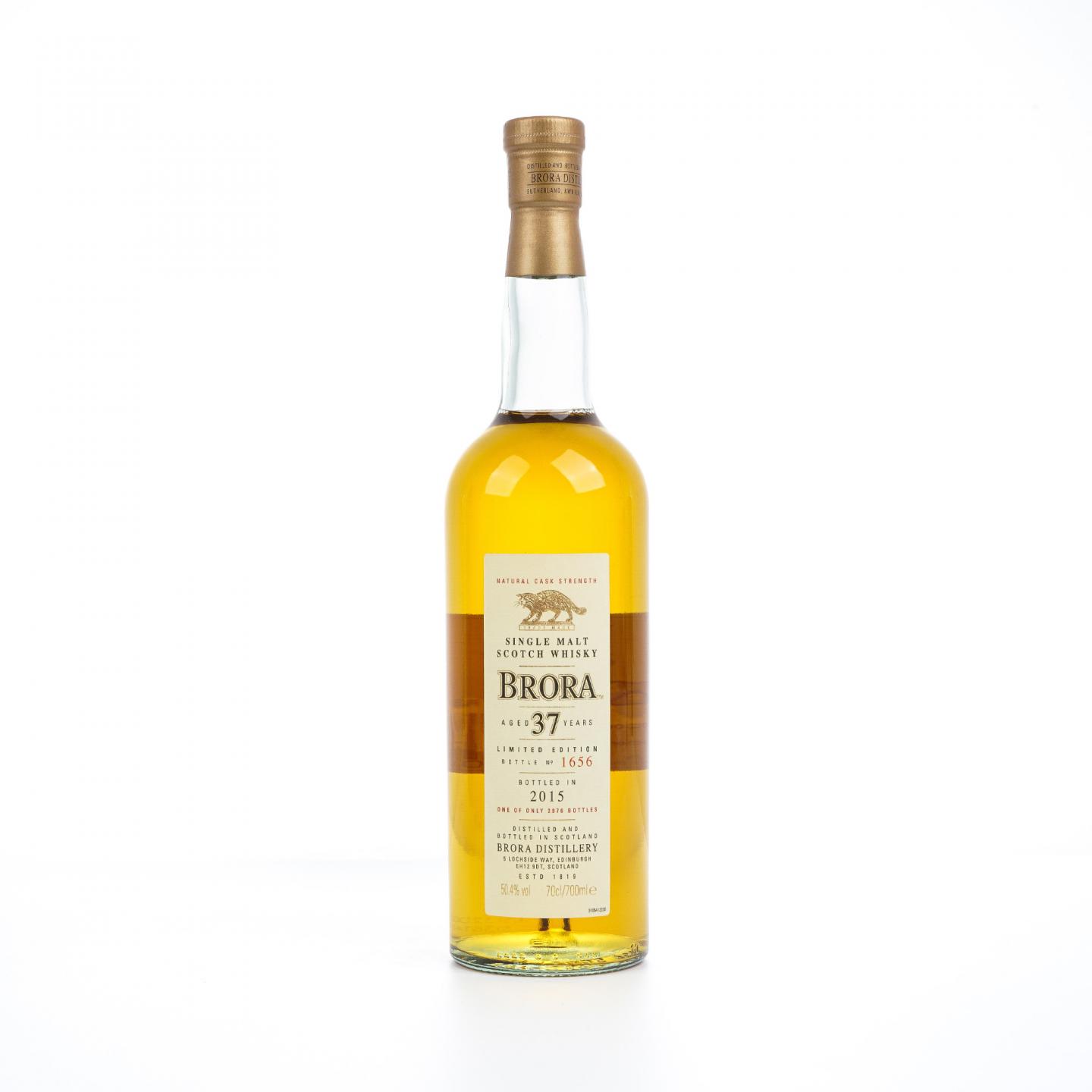Brora 布朗拉 37年 2015 SR系列 桶强 50.4%Vol.