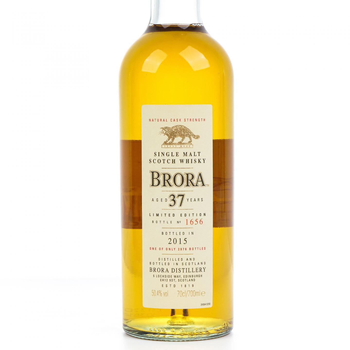 Brora 布朗拉 37年 2015 SR系列 桶强 50.4%Vol.
