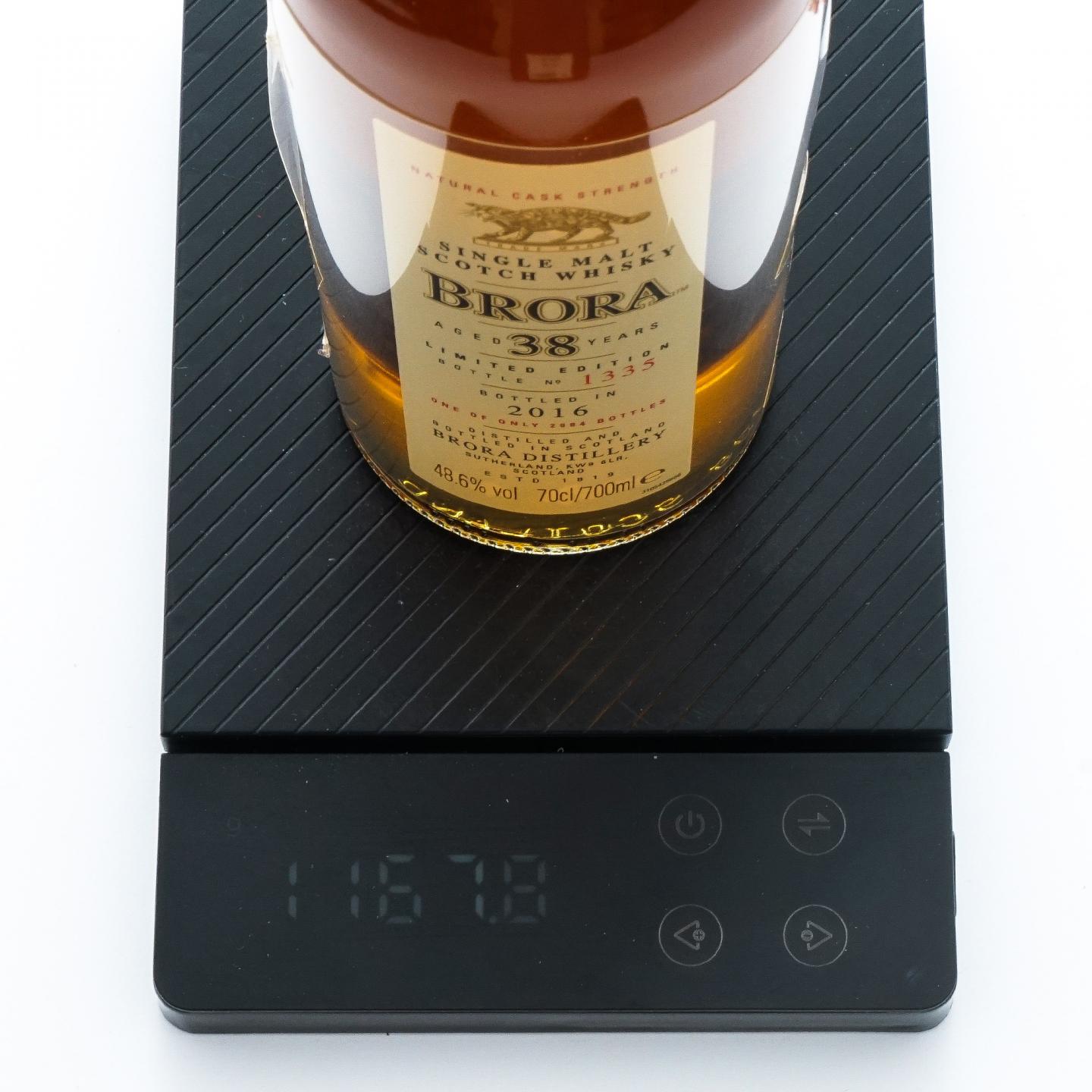 Brora 布朗拉 38年 2016版 SR系列 桶强