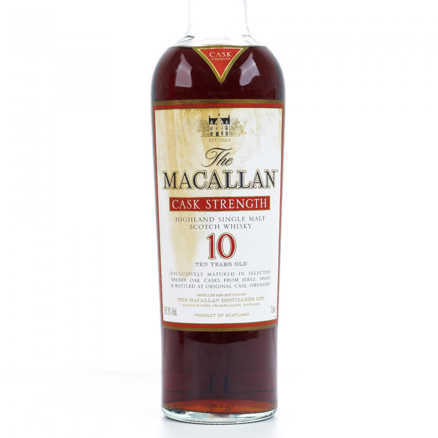 Macallan 麦卡伦 10年 桶强 59.3%Vol. 1升装