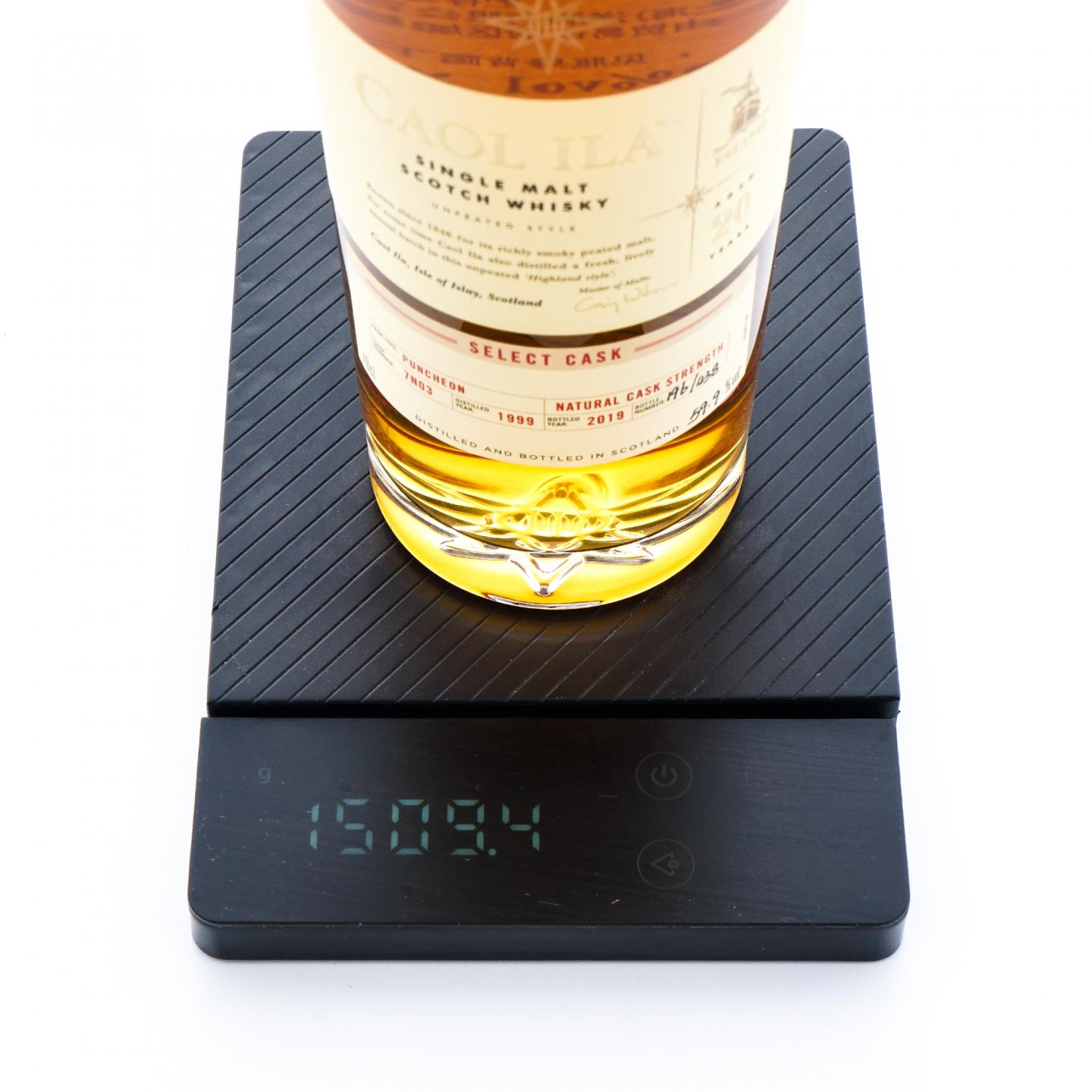 Caol Ila 卡尔里拉 20年 1999-2019 COD 星星标#7N03 行货