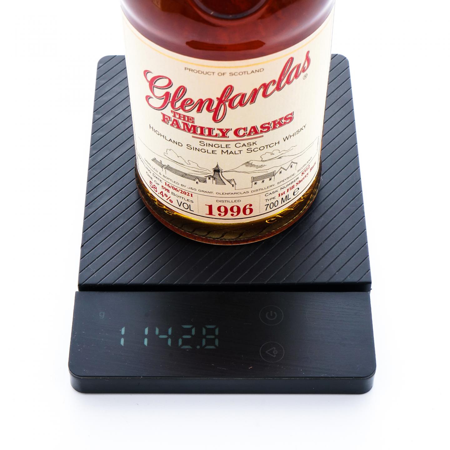 Glenfarclas 格兰花格 1996-2021 雪莉单桶#8312 家族桶
