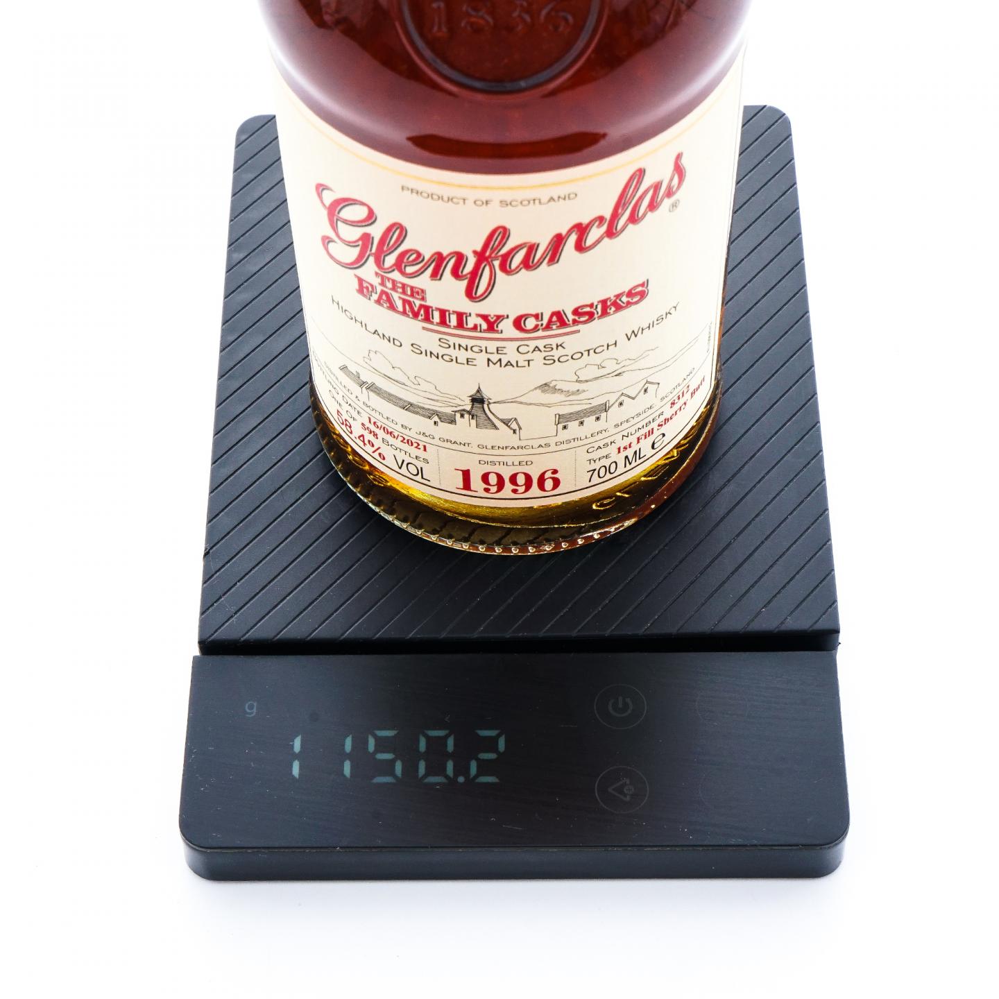 Glenfarclas 格兰花格 1996-2021 家族桶 雪莉单桶#8312