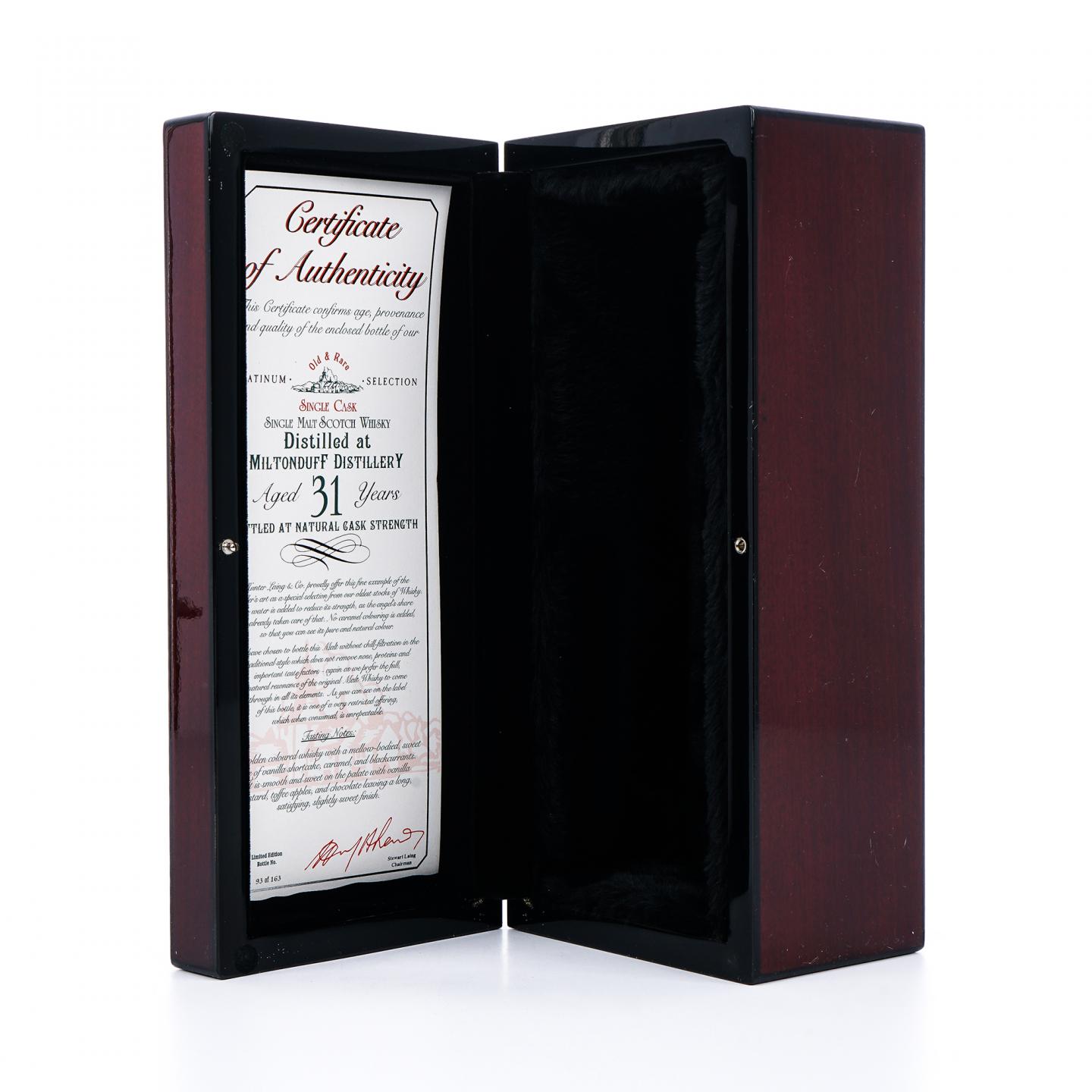 Miltonduff 弥尔顿达夫 31年 1989-2021 单桶桶强 HL Old & Rare