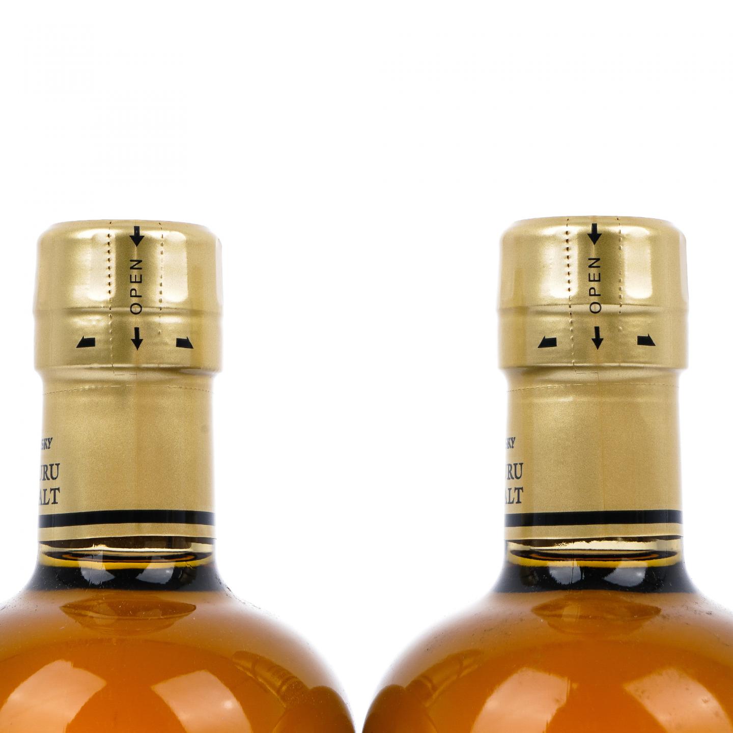 竹鹤 Pure Malt 黑标旧版 2支组*700ml