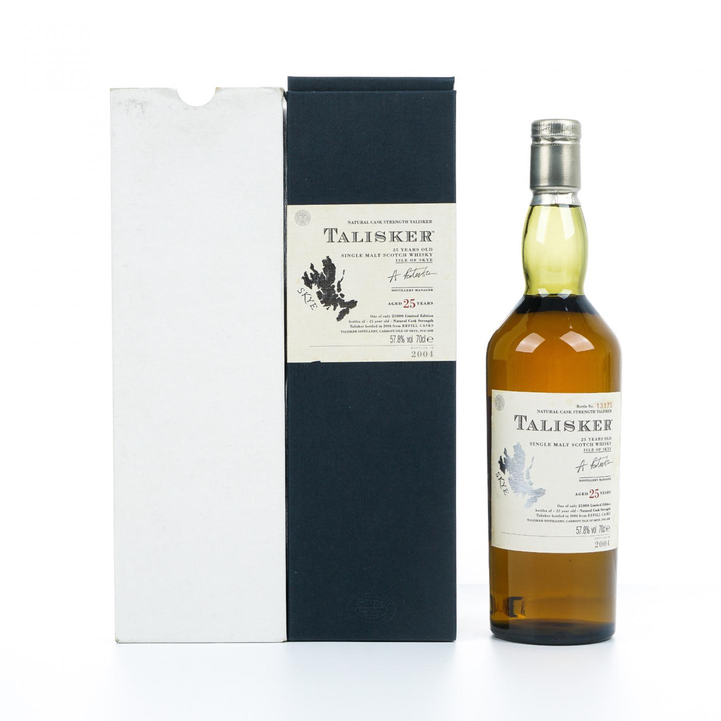 Talisker 泰斯卡 25年 2004 桶强 SR 700ML