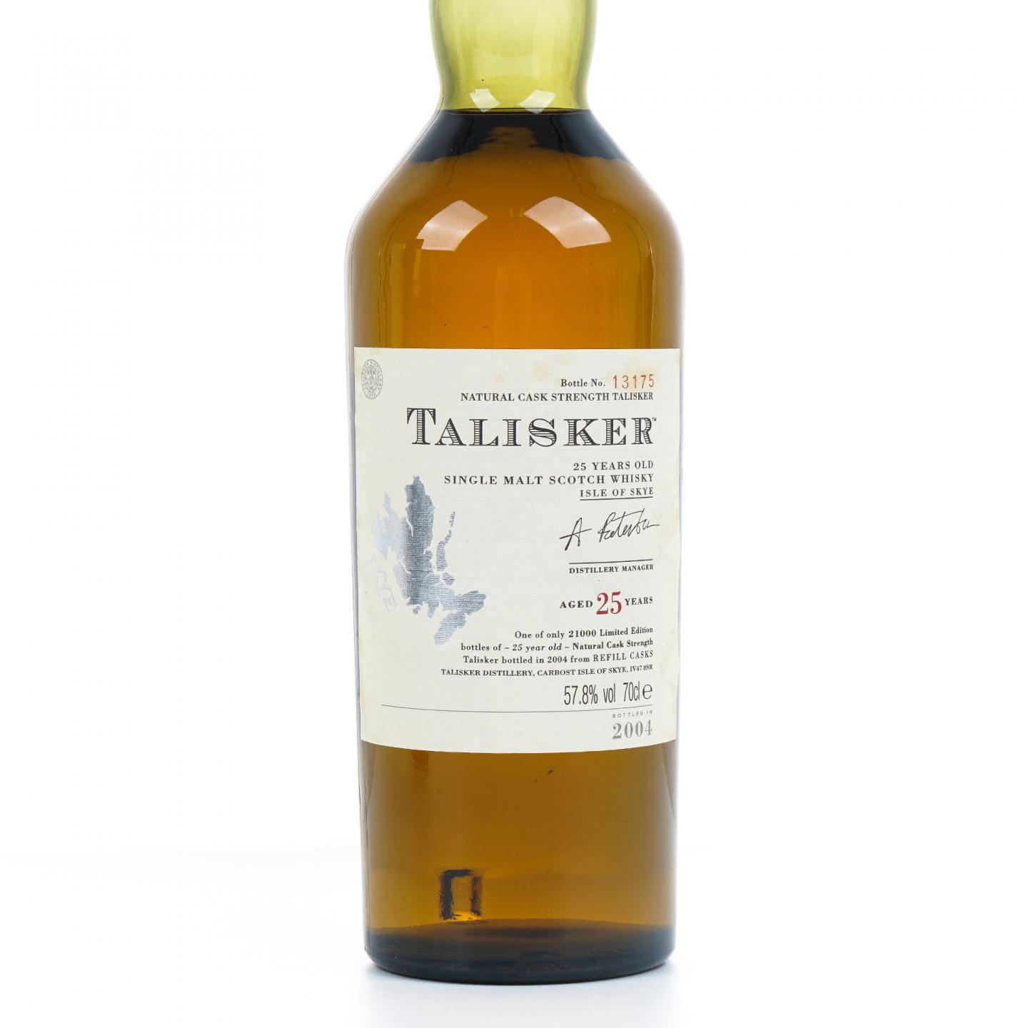 Talisker 泰斯卡 25年 2004 桶强 SR 700ML
