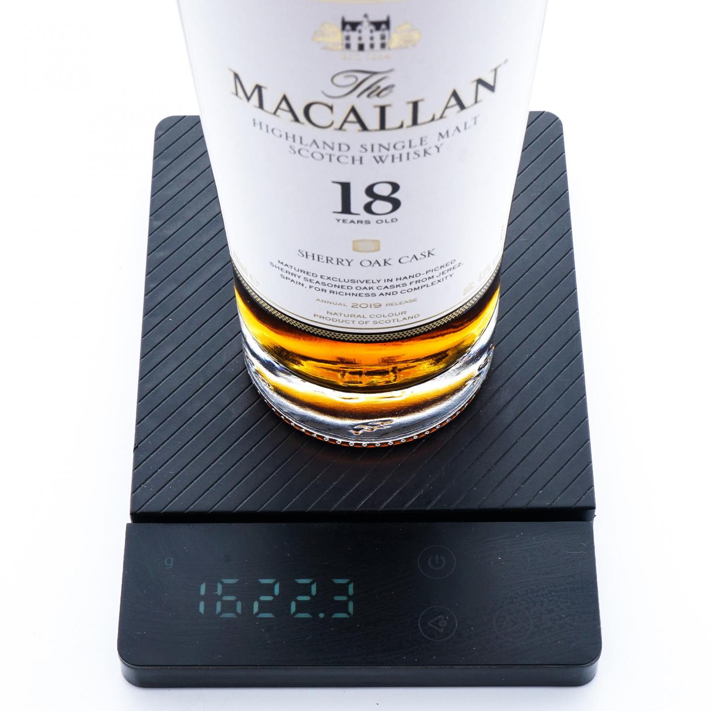 【附X光图】Macallan 麦卡伦 18年 2019 雪莉桶