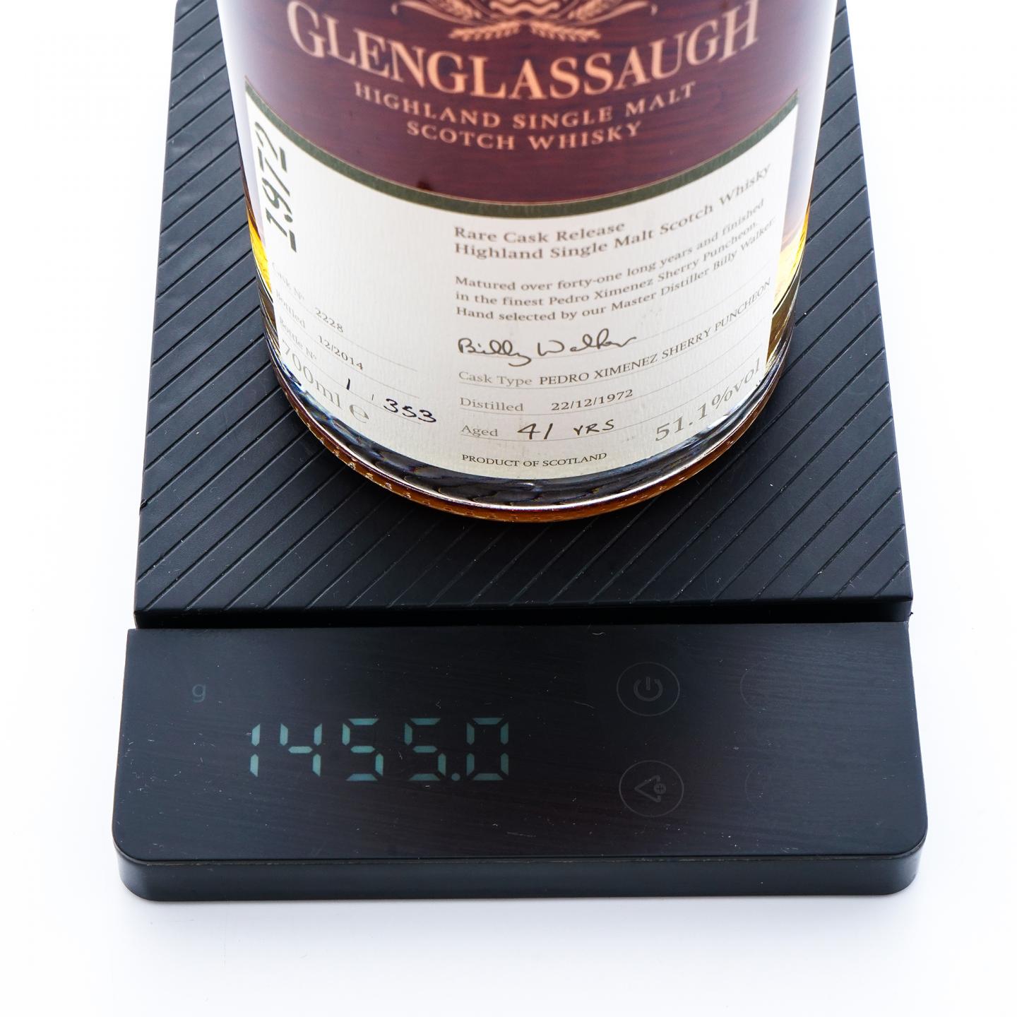 Glenglassaugh 格兰格拉索 41年 1972-2014 雪莉桶#2228