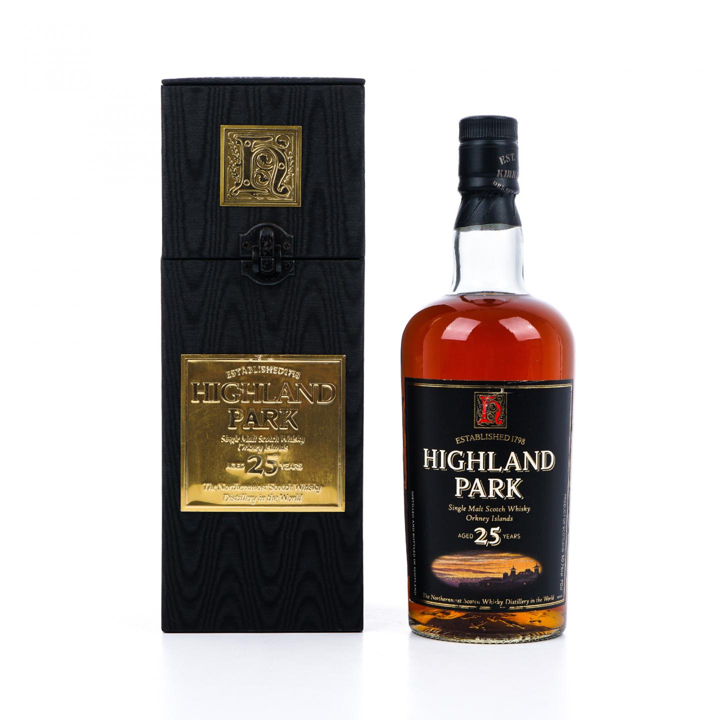 Highland Park 高原骑士 25年 旧版