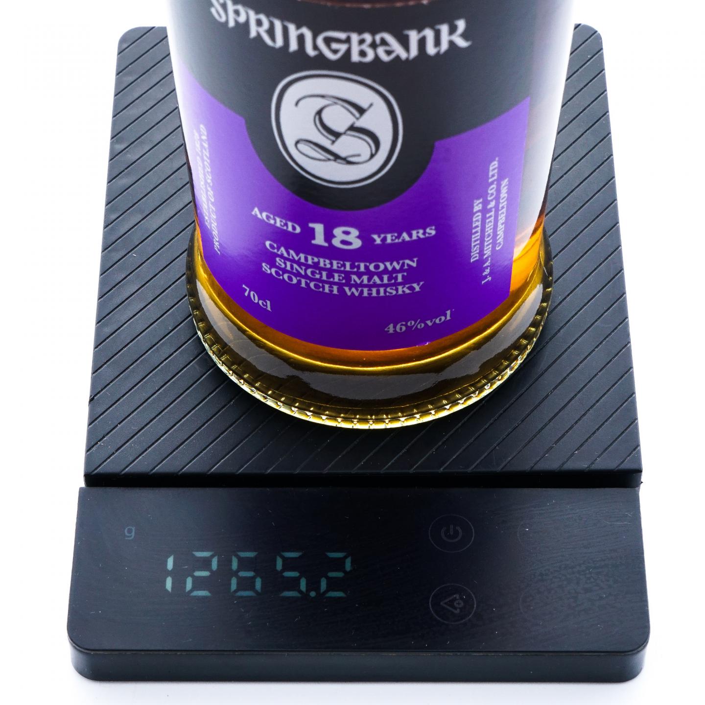 Springbank 云顶 18年 2021